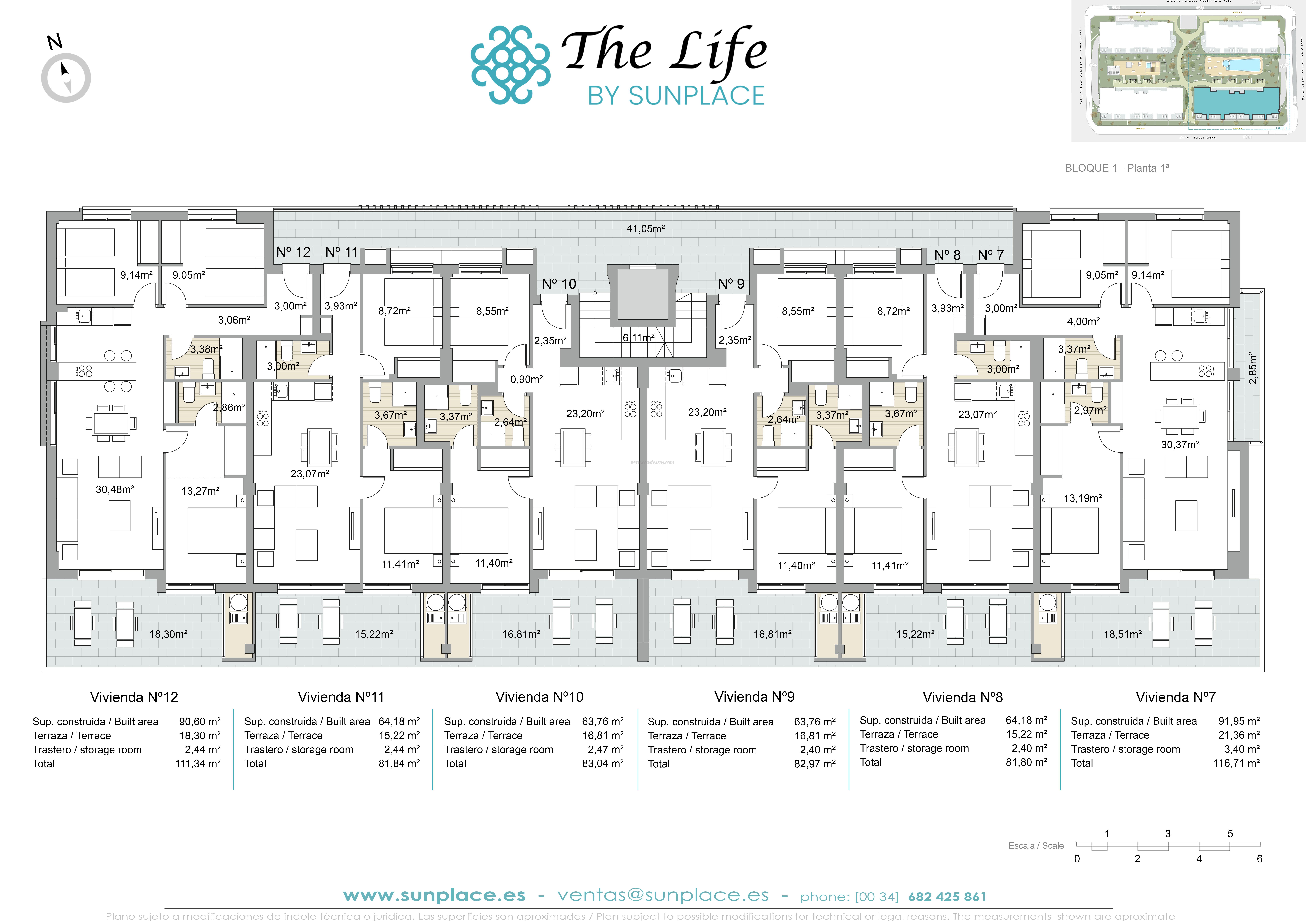 For sale of flat in Pilar de la Horadada