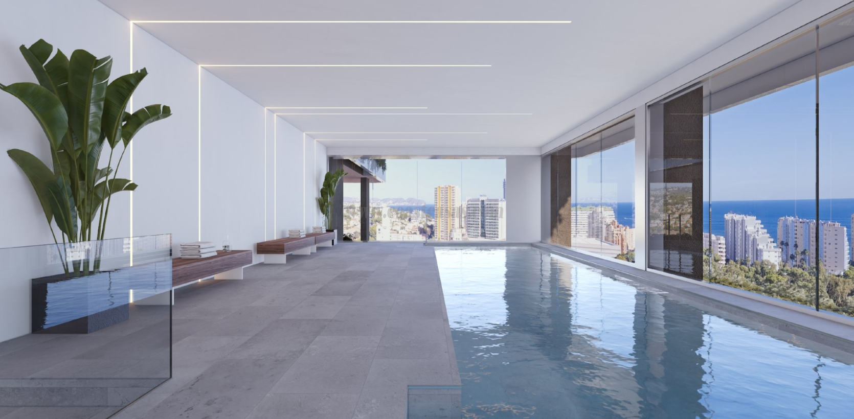For sale of flat in Calpe