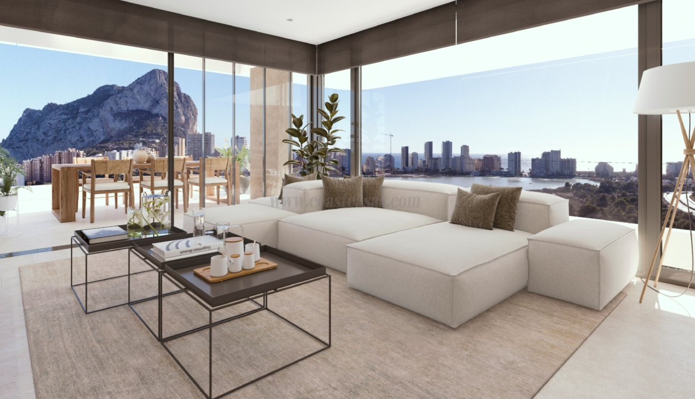 For sale of flat in Calpe