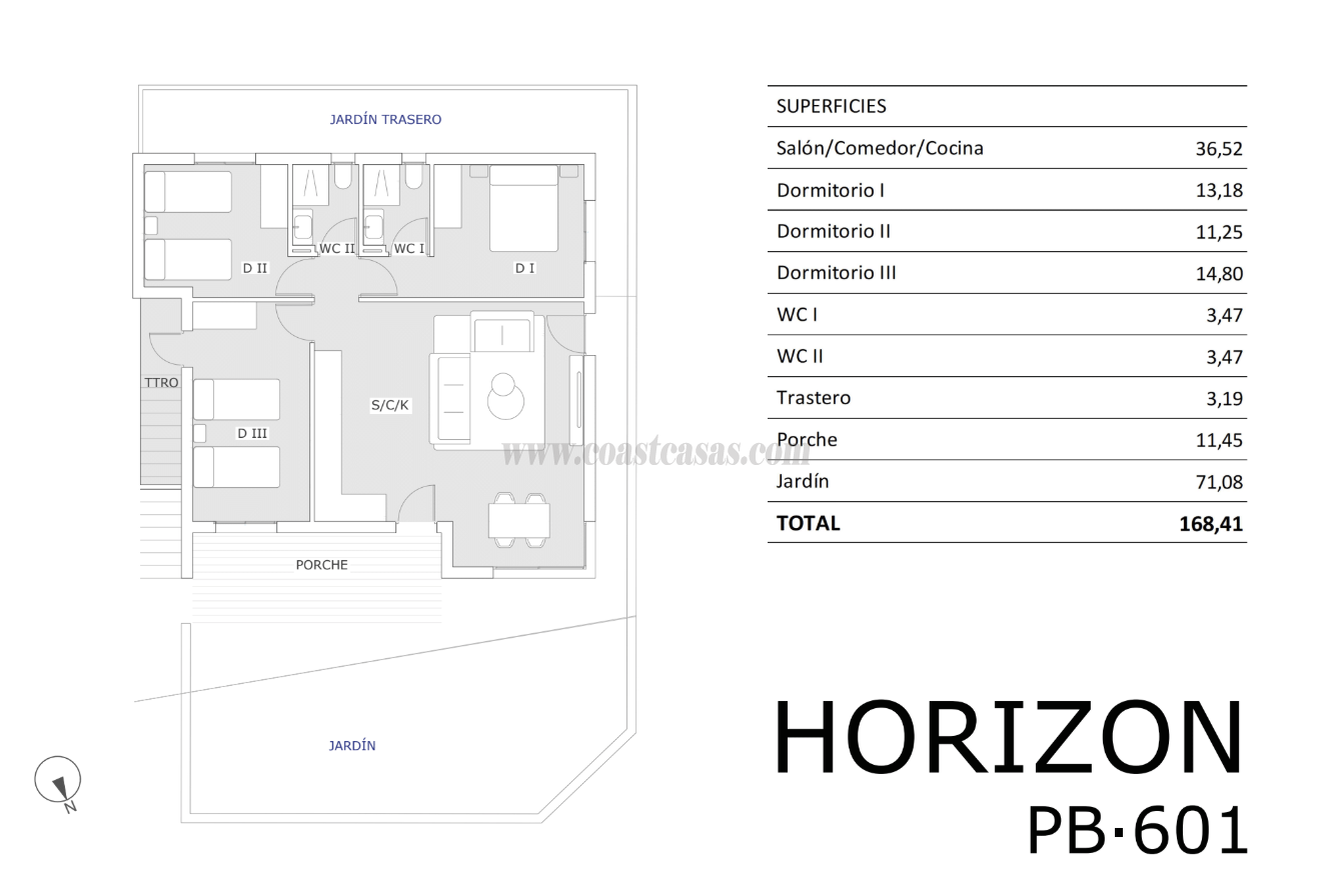 For sale of  in San Miguel de Salinas