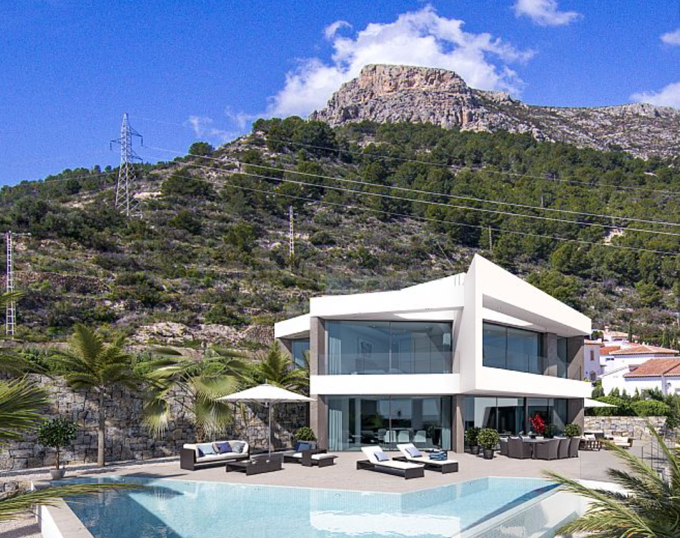 For sale of villa in Calpe