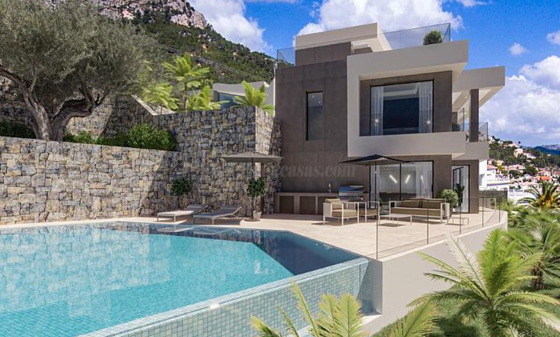 For sale of villa in Calpe