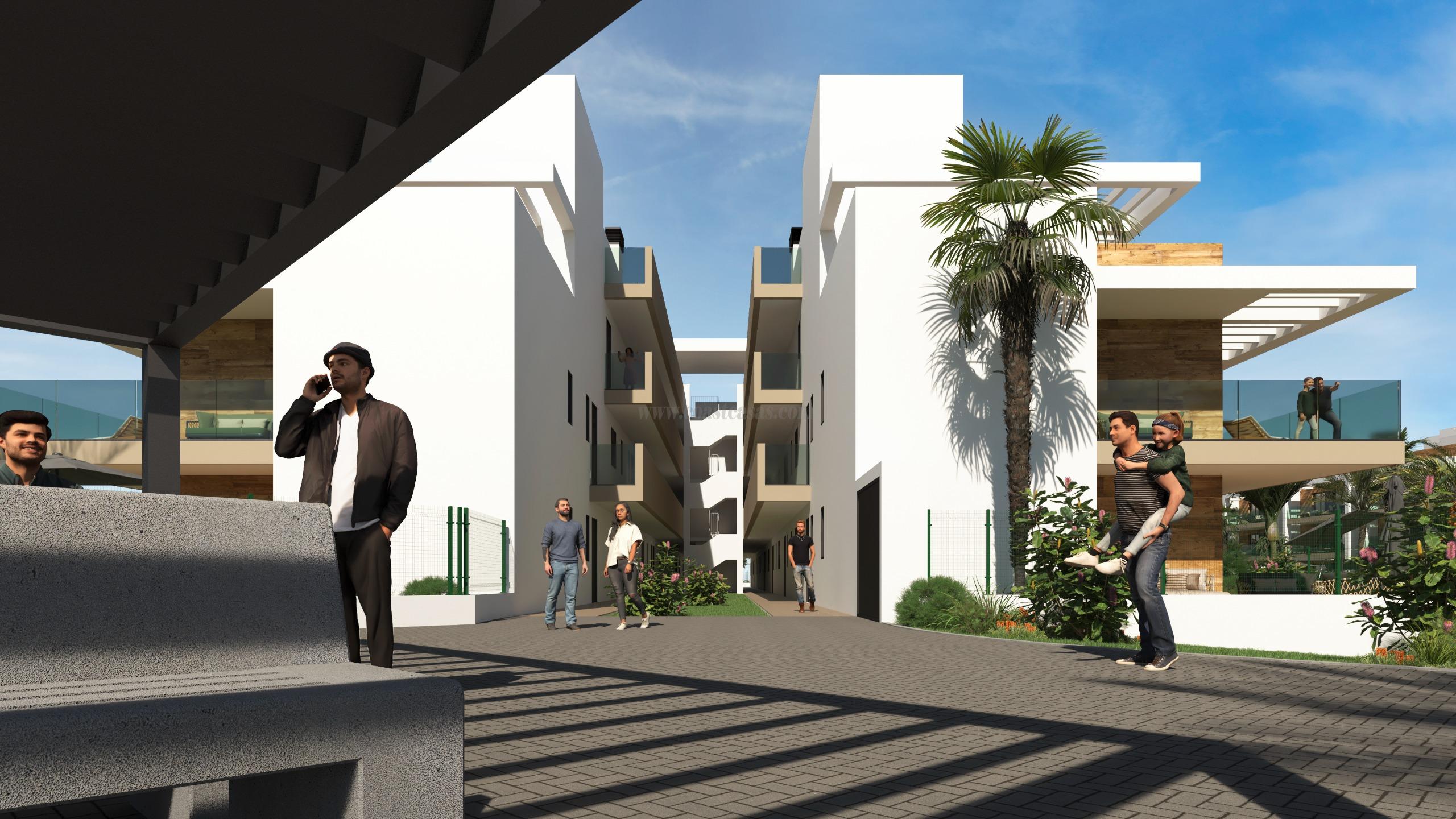For sale of apartments in Los Alcázares