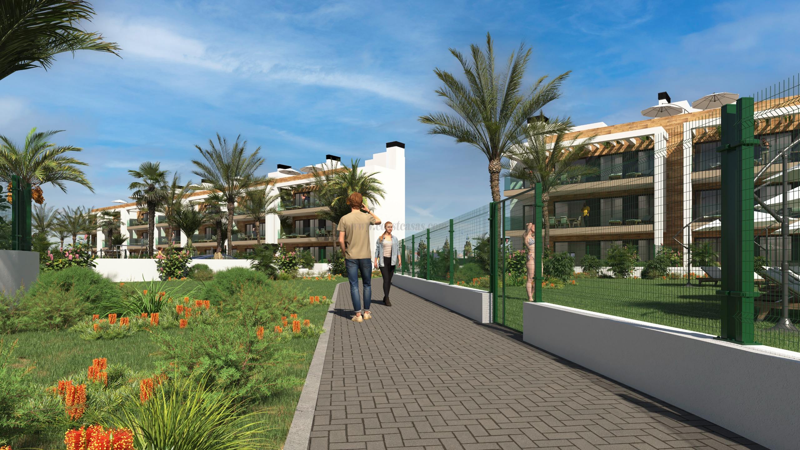 For sale of apartments in Los Alcázares