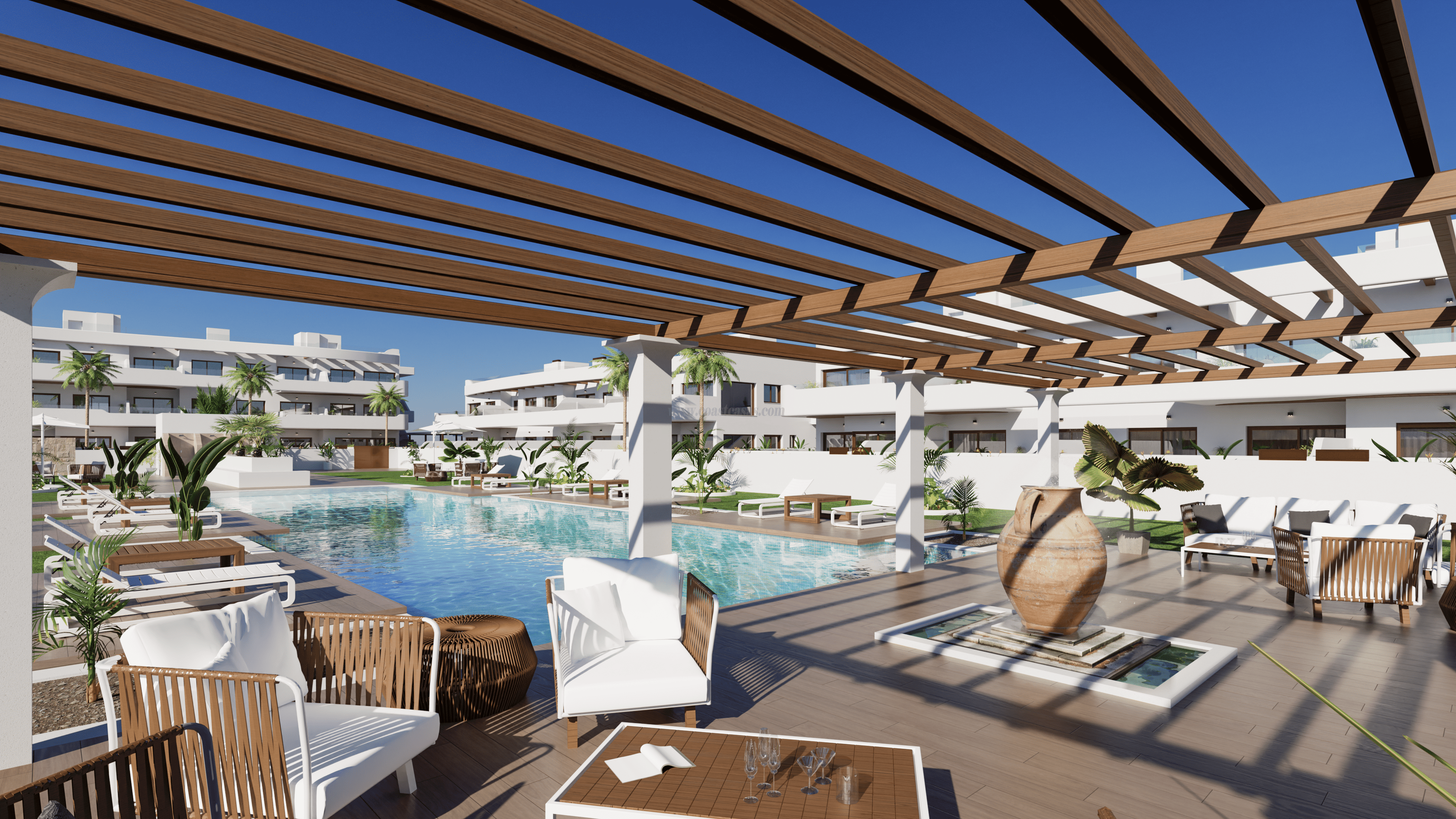 For sale of flat in Los Alcázares