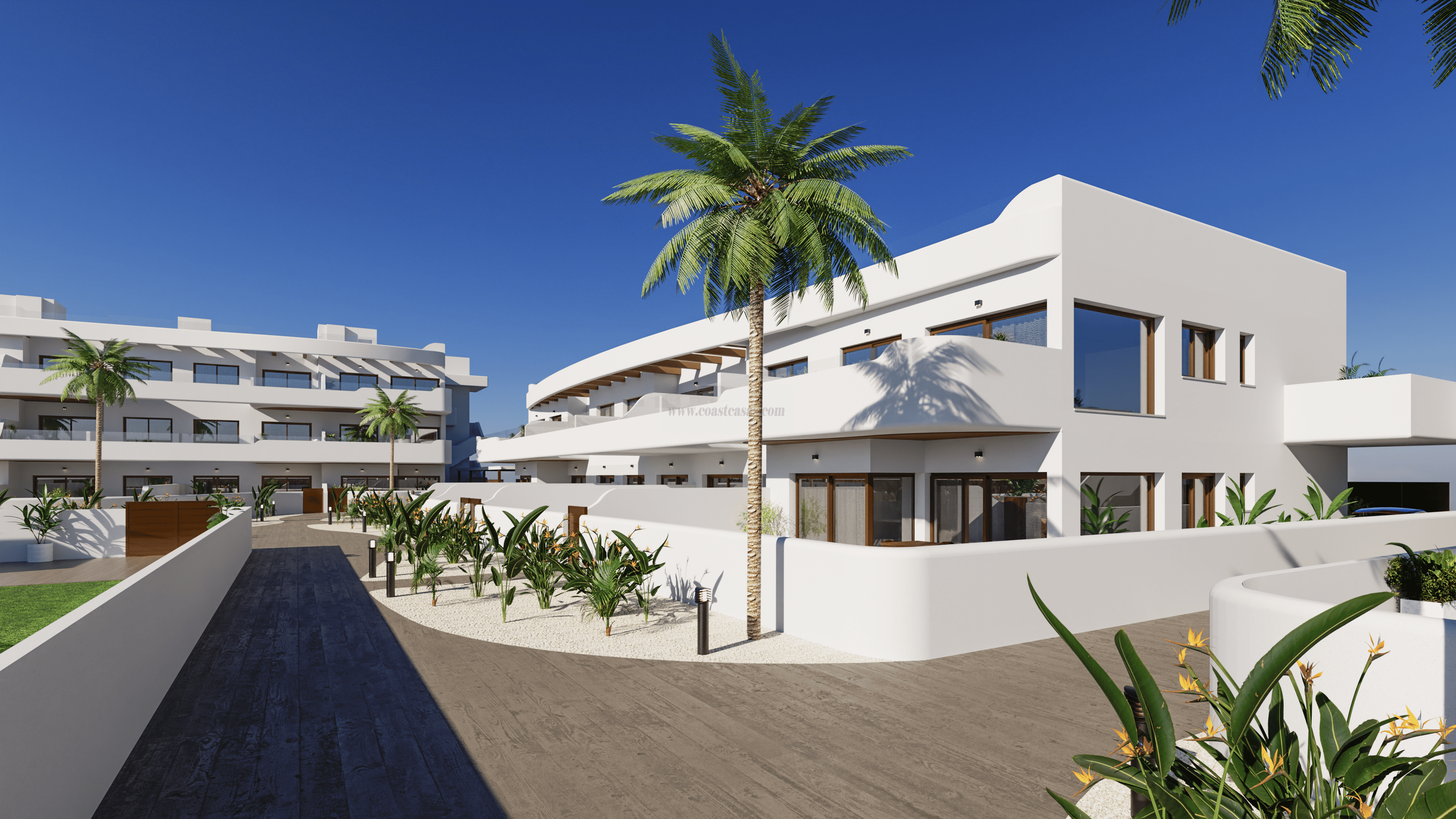 For sale of flat in Los Alcázares