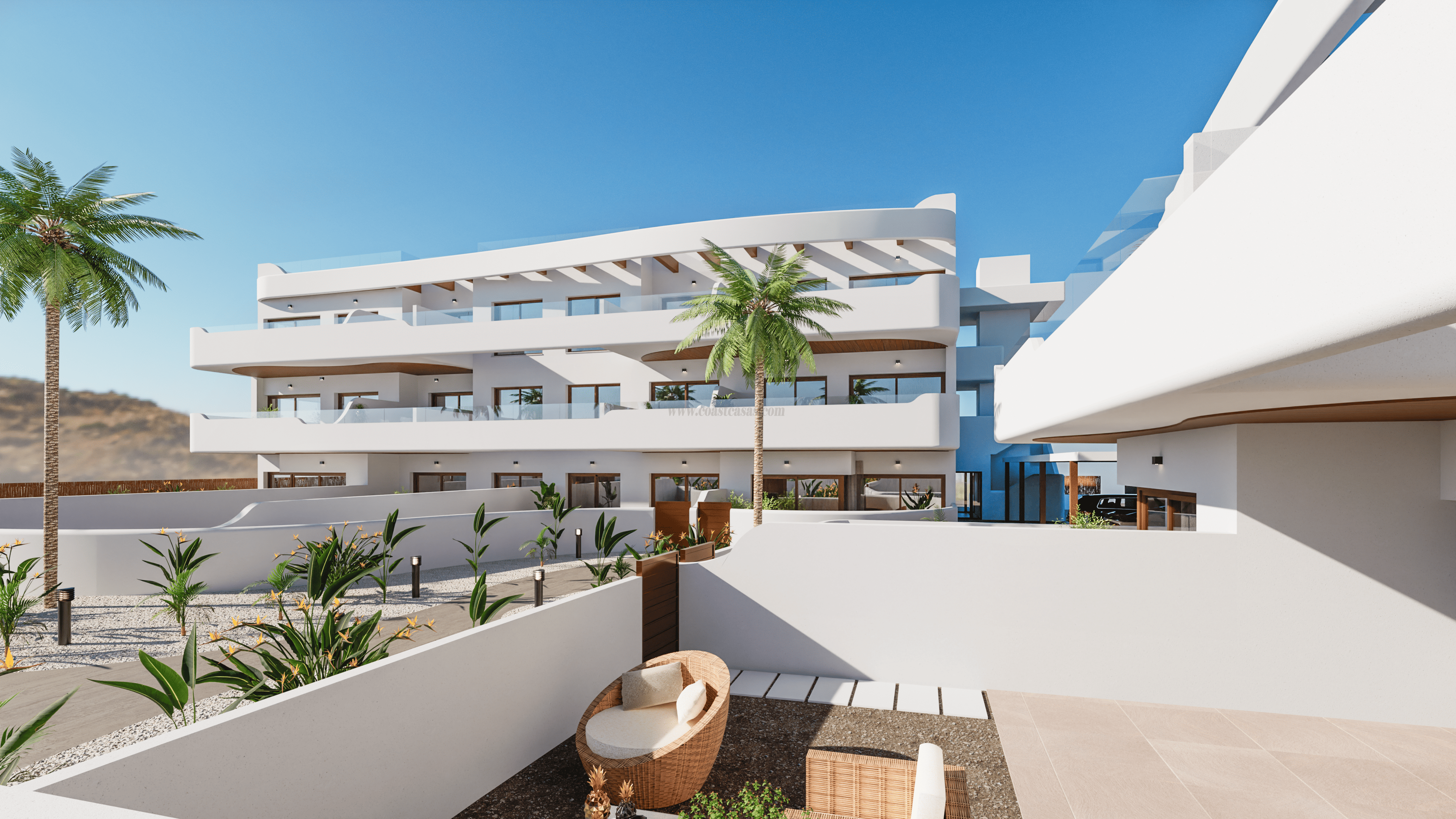 For sale of flat in Los Alcázares