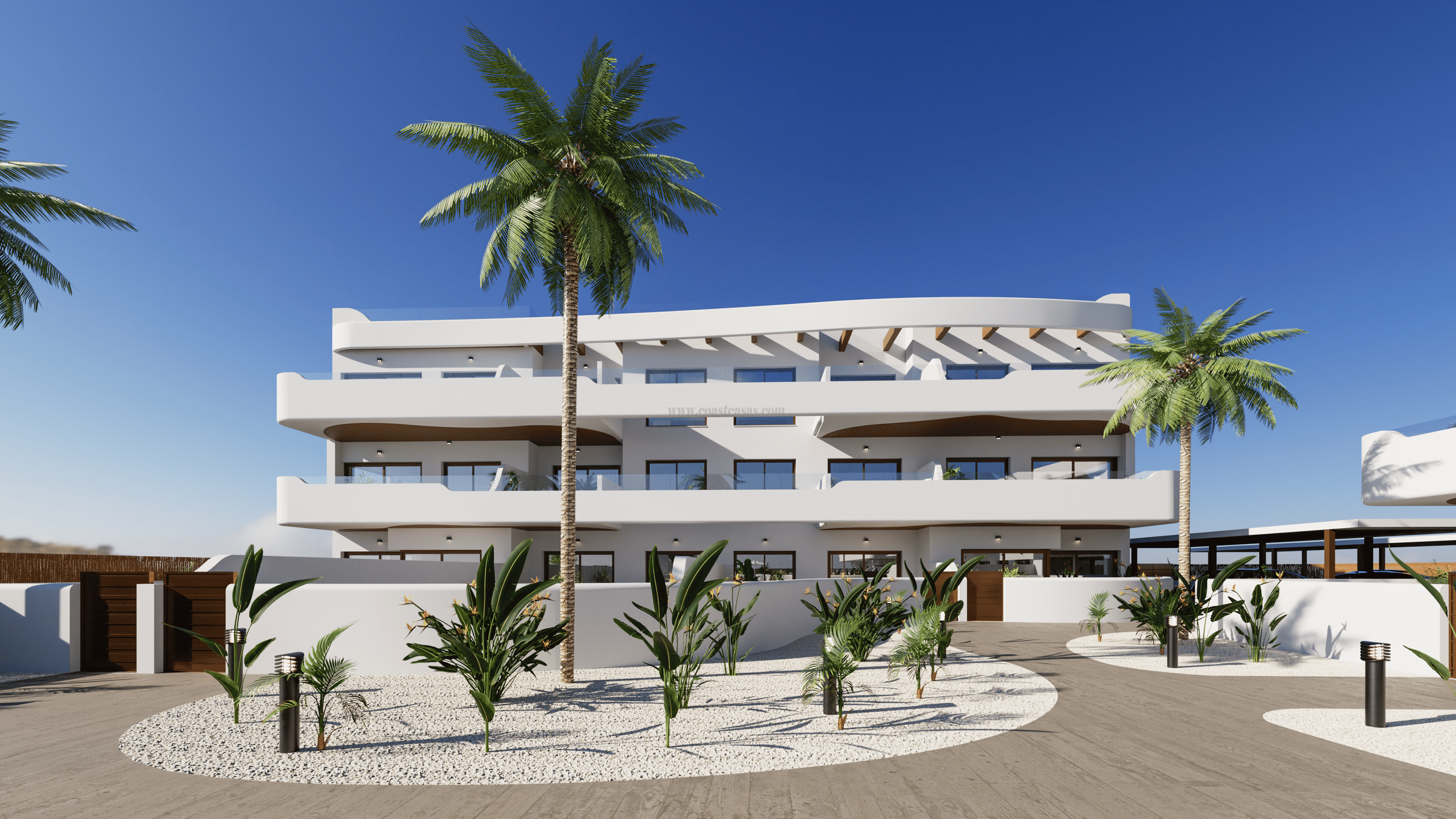 For sale of flat in Los Alcázares