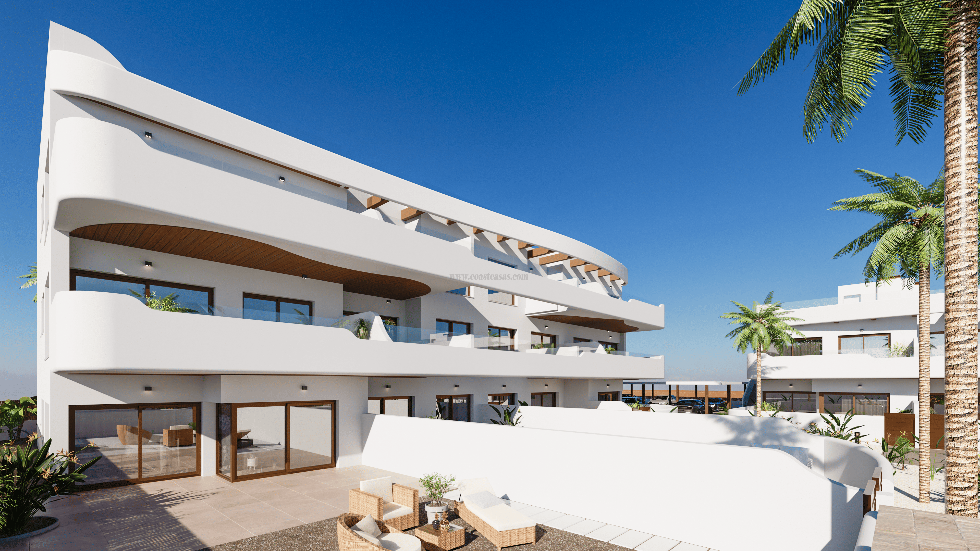 For sale of flat in Los Alcázares