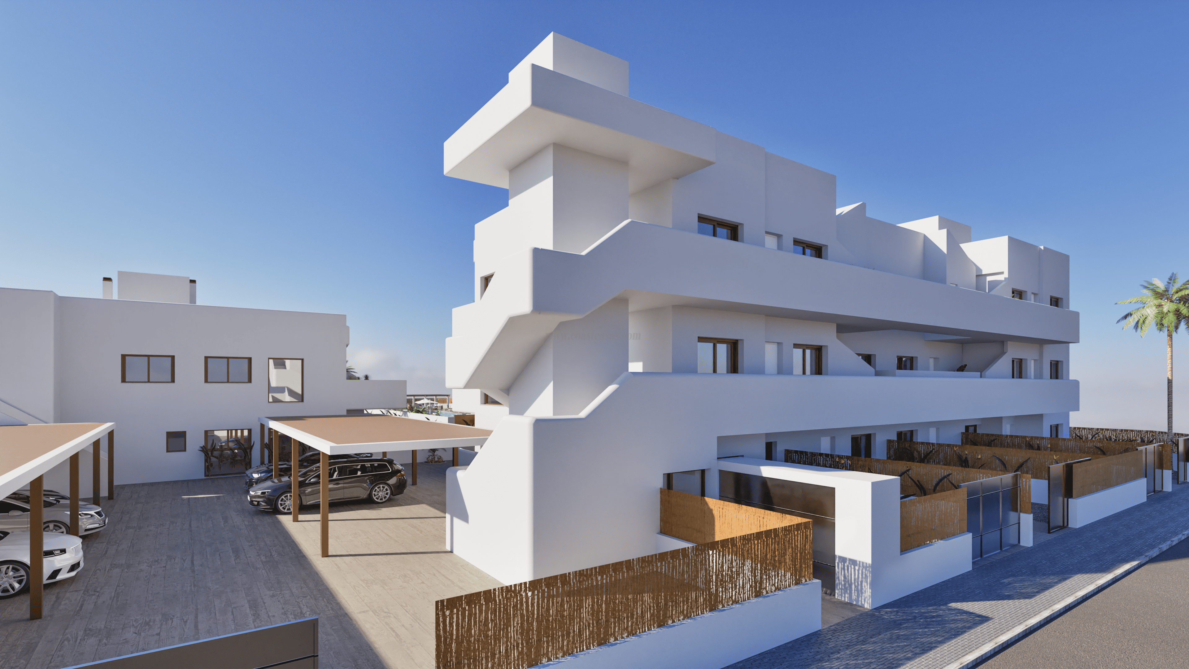 For sale of flat in Los Alcázares