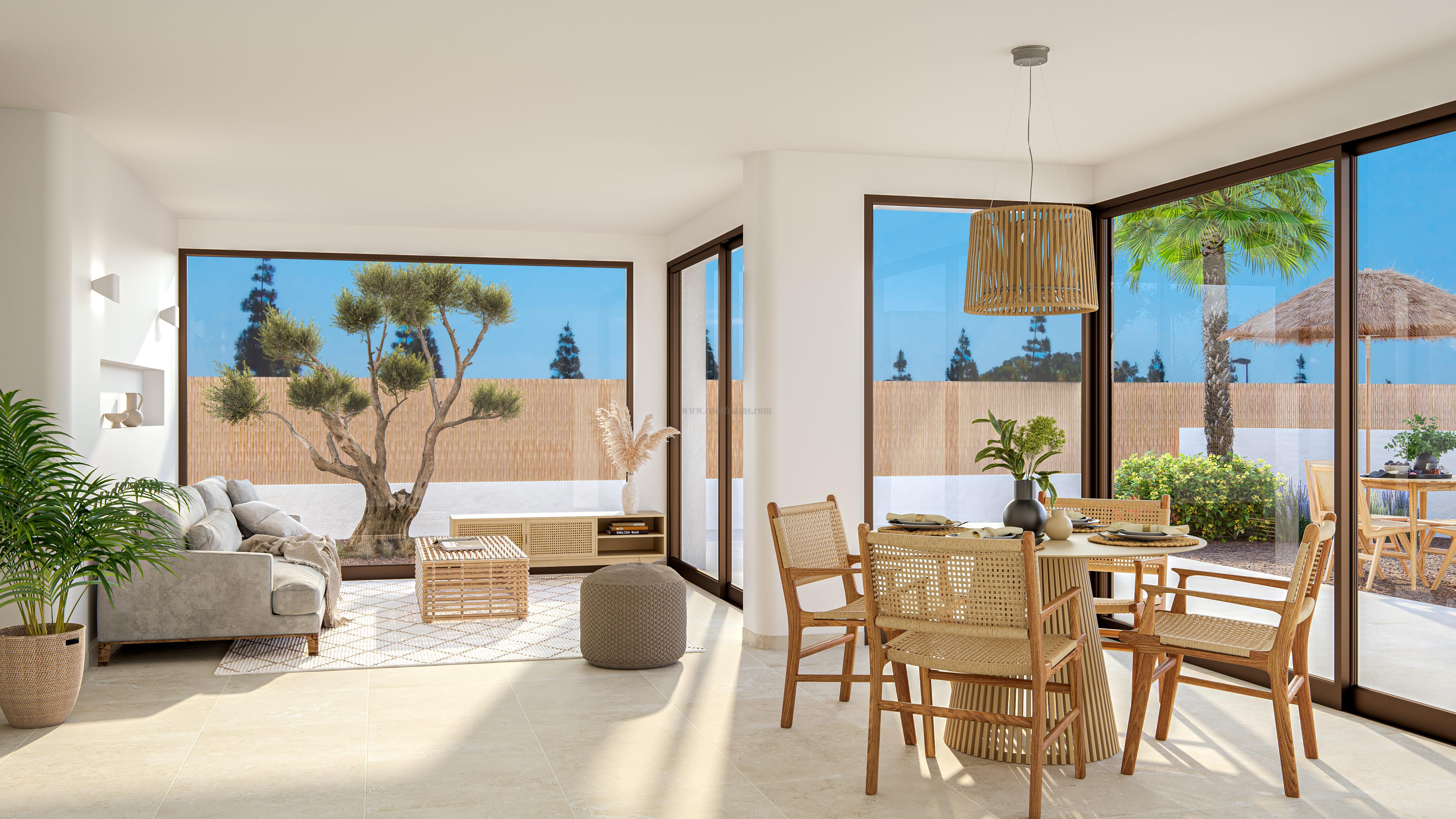 For sale of flat in Los Alcázares