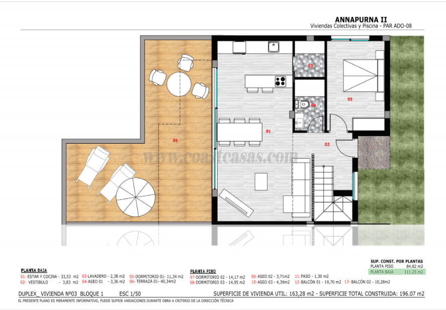 For sale of duplex in Monforte del Cid