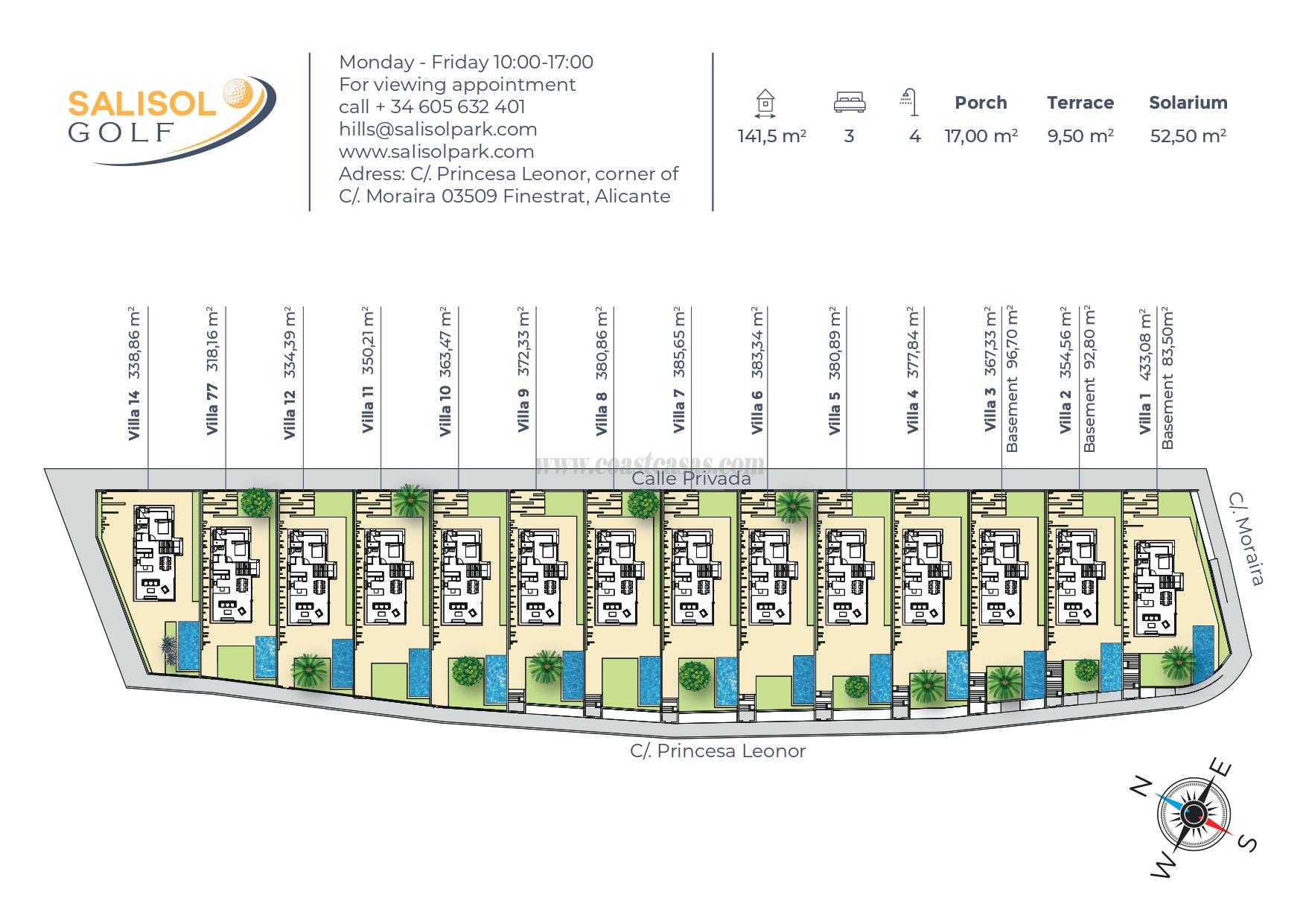 For sale of villa in Finestrat