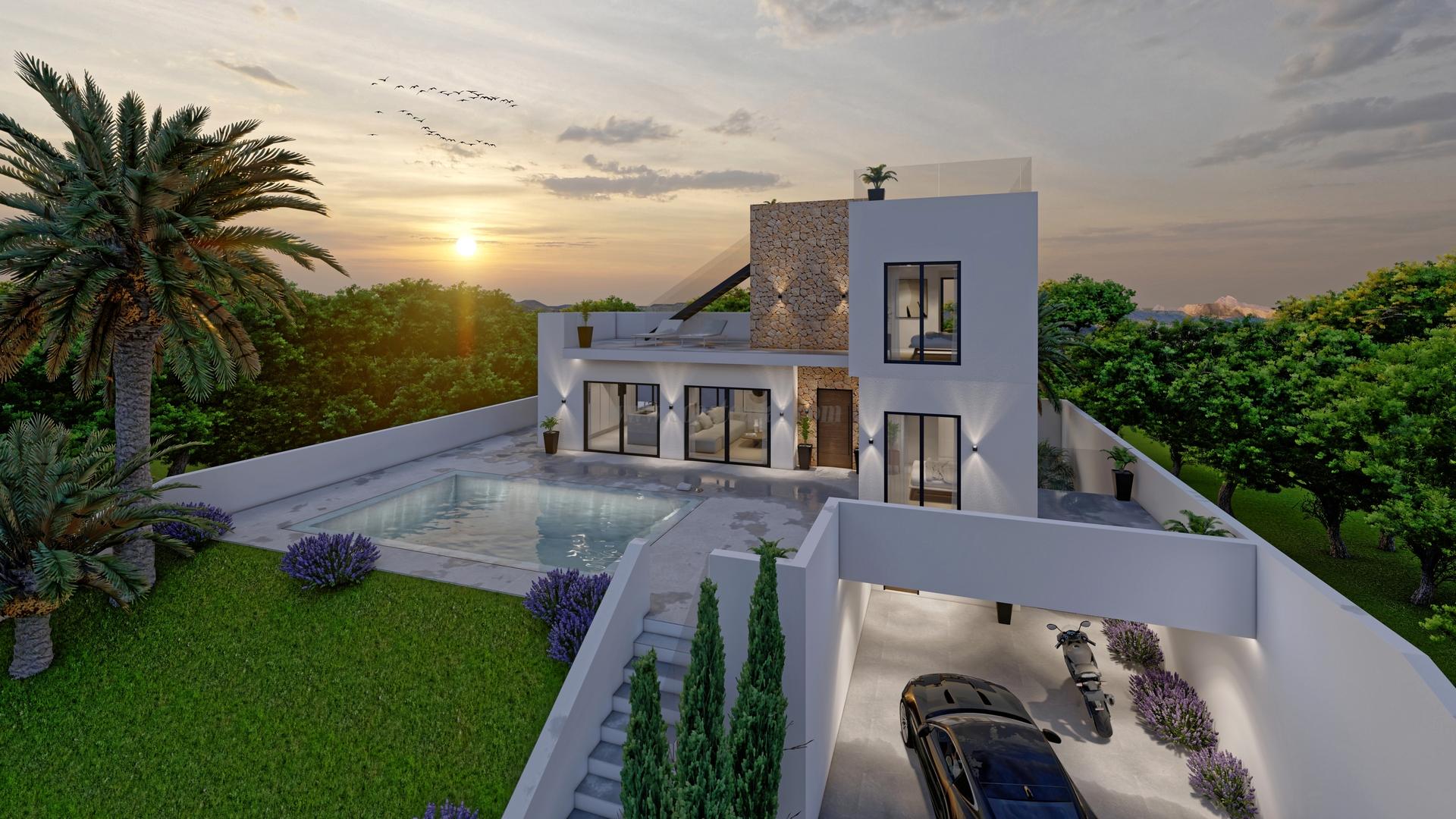 Venta de villa en Polop