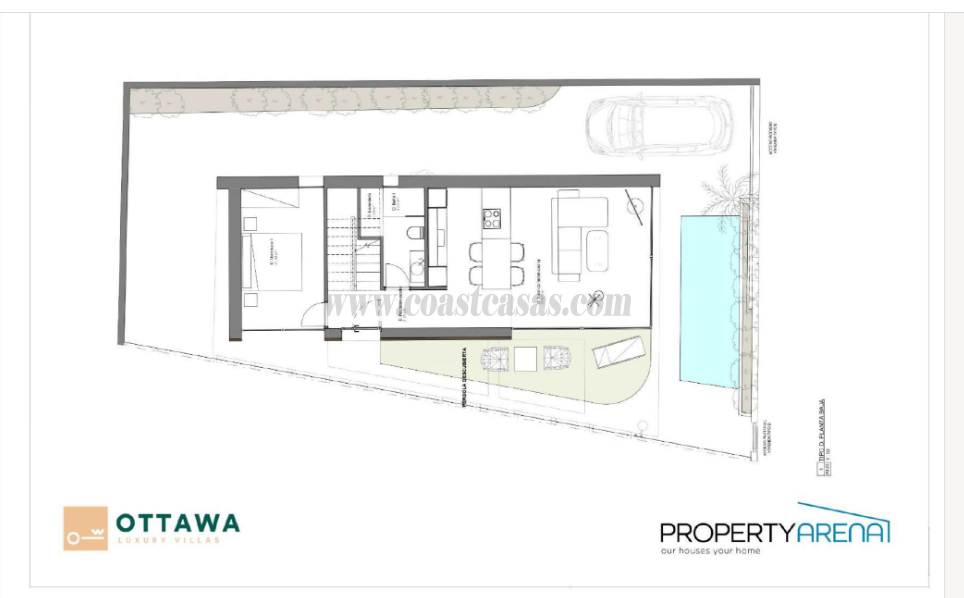 For sale of villa in Pilar de la Horadada