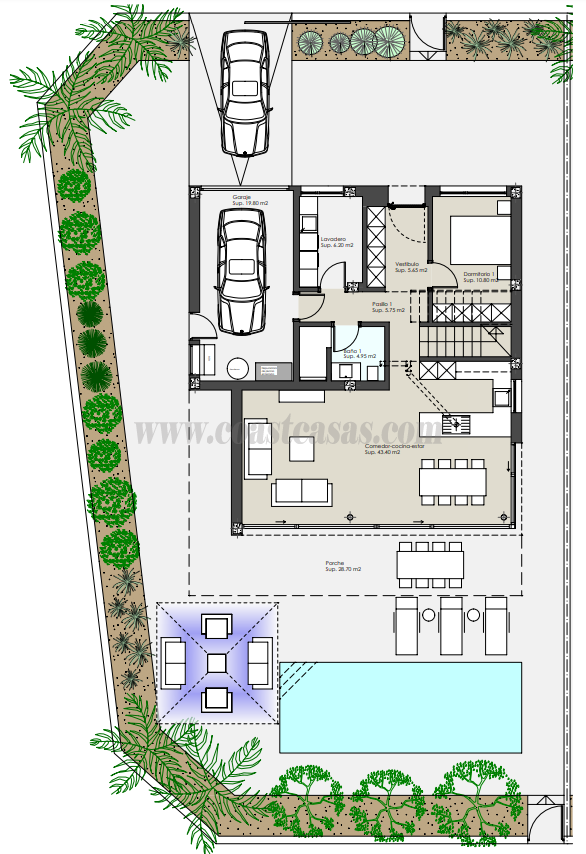 For sale of villa in Torre-Pacheco