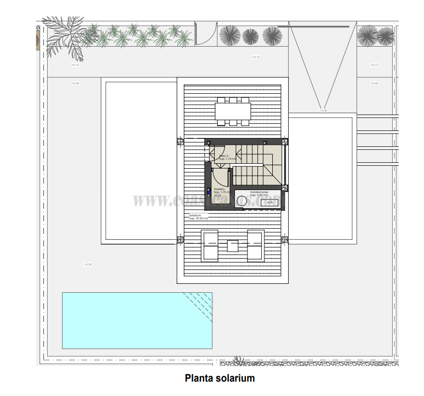 For sale of villa in Pilar de la Horadada
