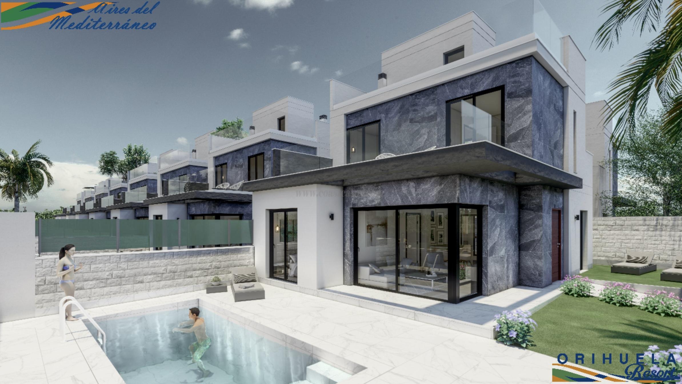 For sale of villa in Pilar de la Horadada