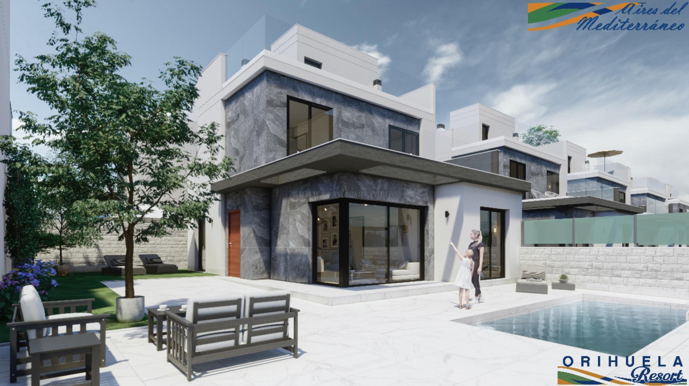 For sale of villa in Pilar de la Horadada