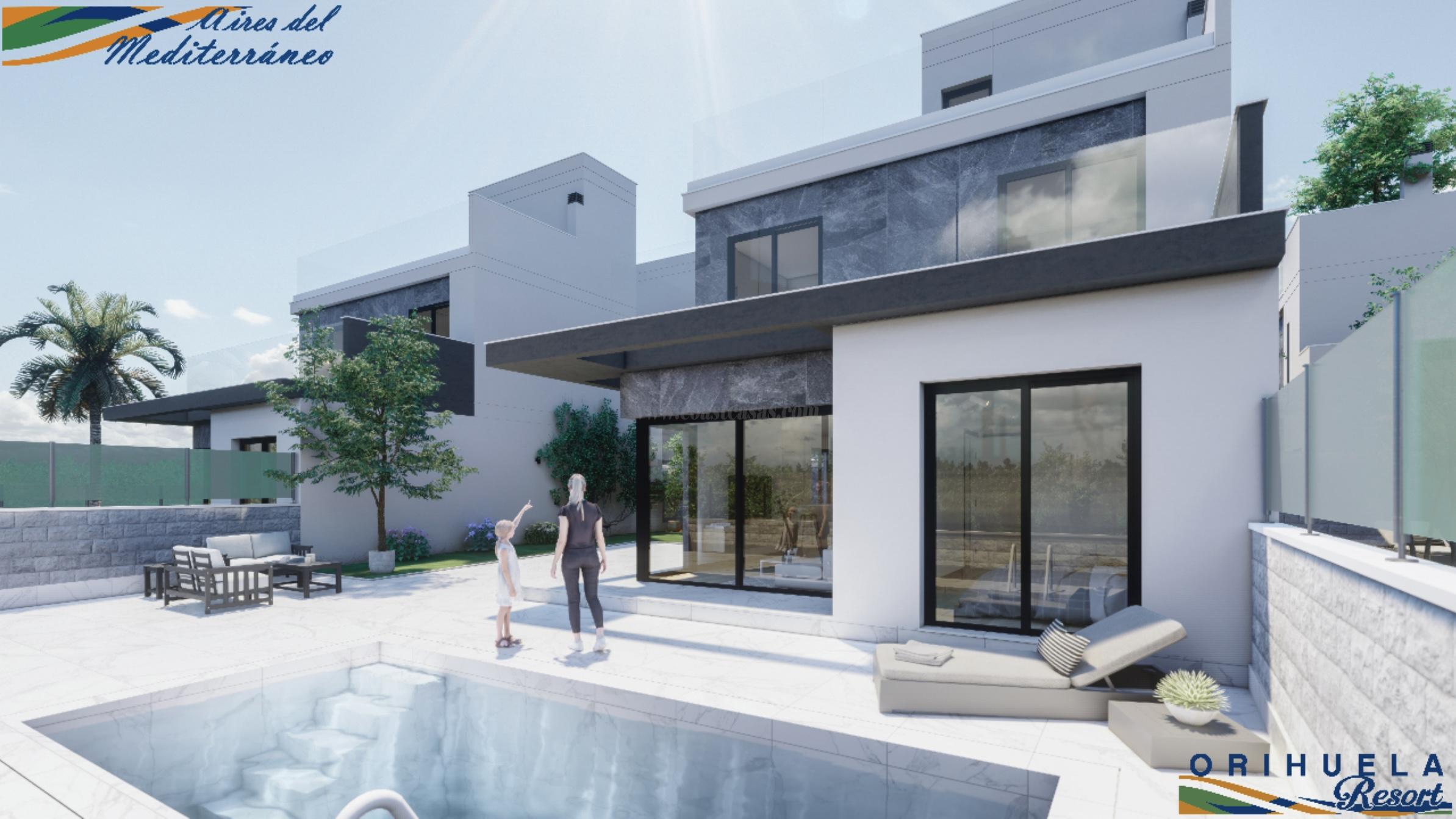 For sale of villa in Pilar de la Horadada