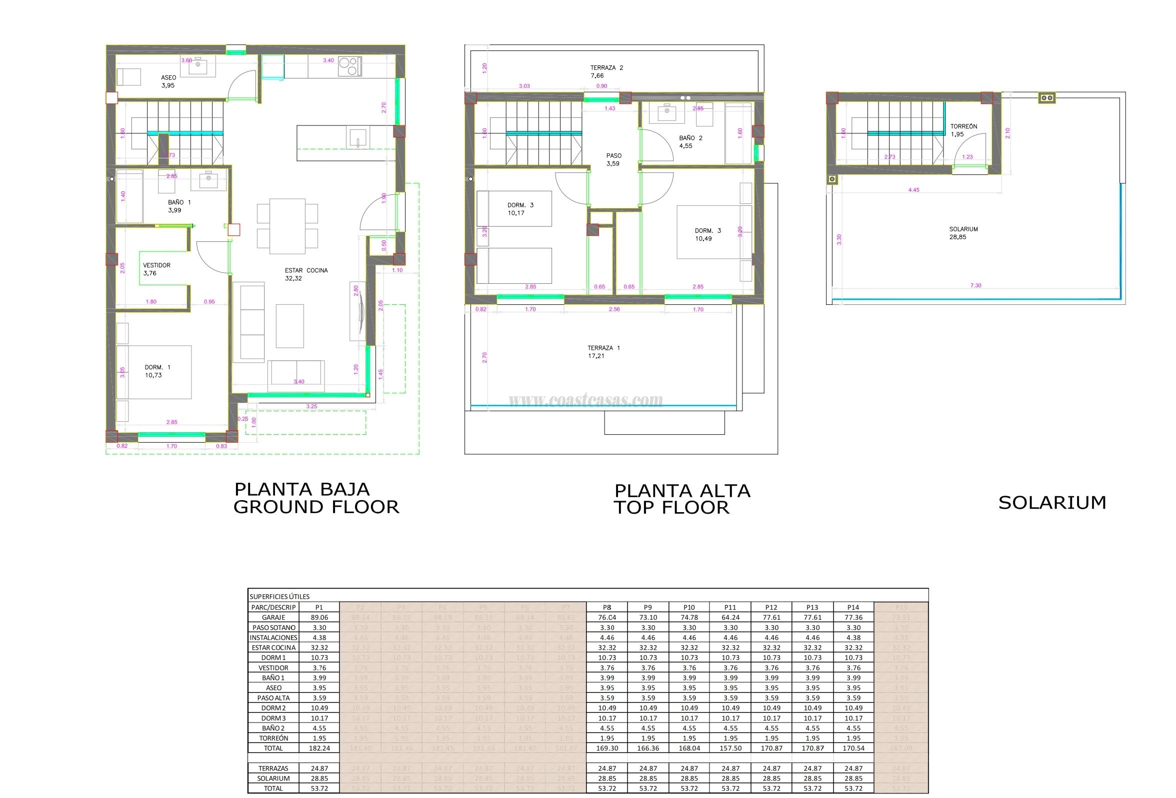 For sale of villa in Pilar de la Horadada