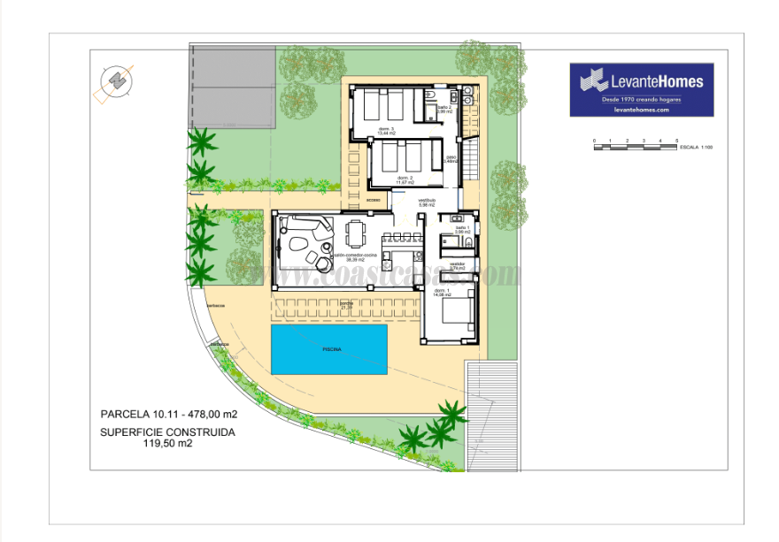 Venta de villa en Polop