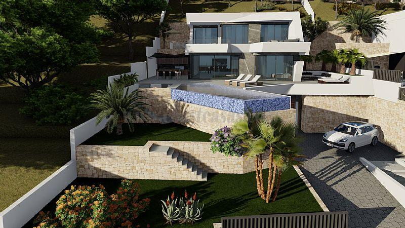 For sale of villa in Calpe