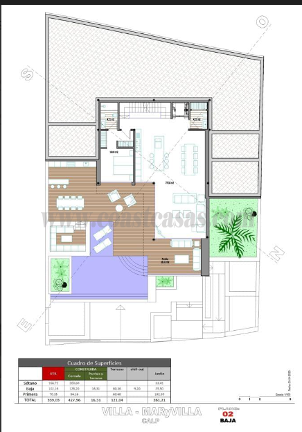 Venta de villa en Calpe