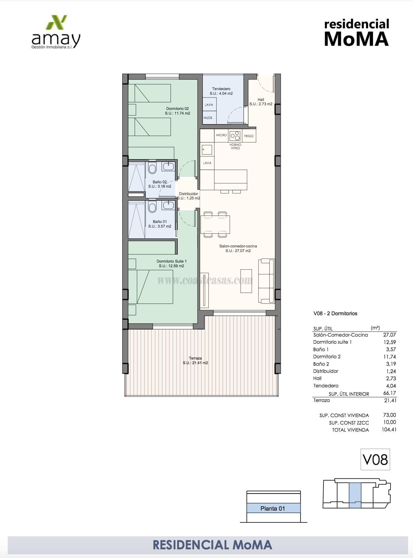Venta de apartamento en Benijofar