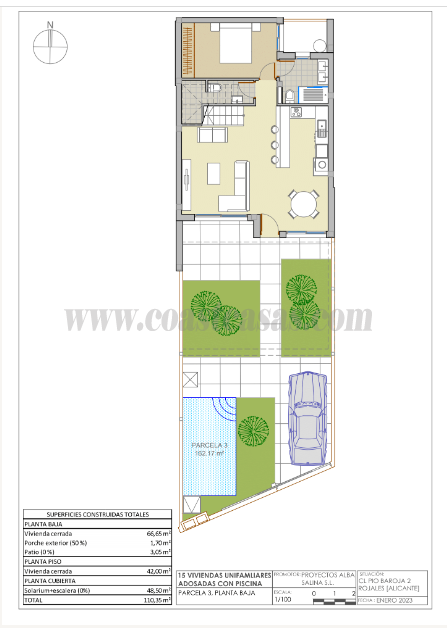 For sale of villa in Rojales