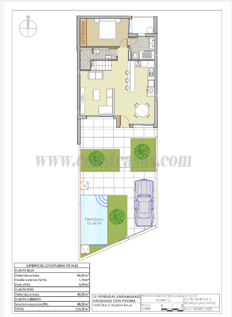 For sale of villa in Rojales