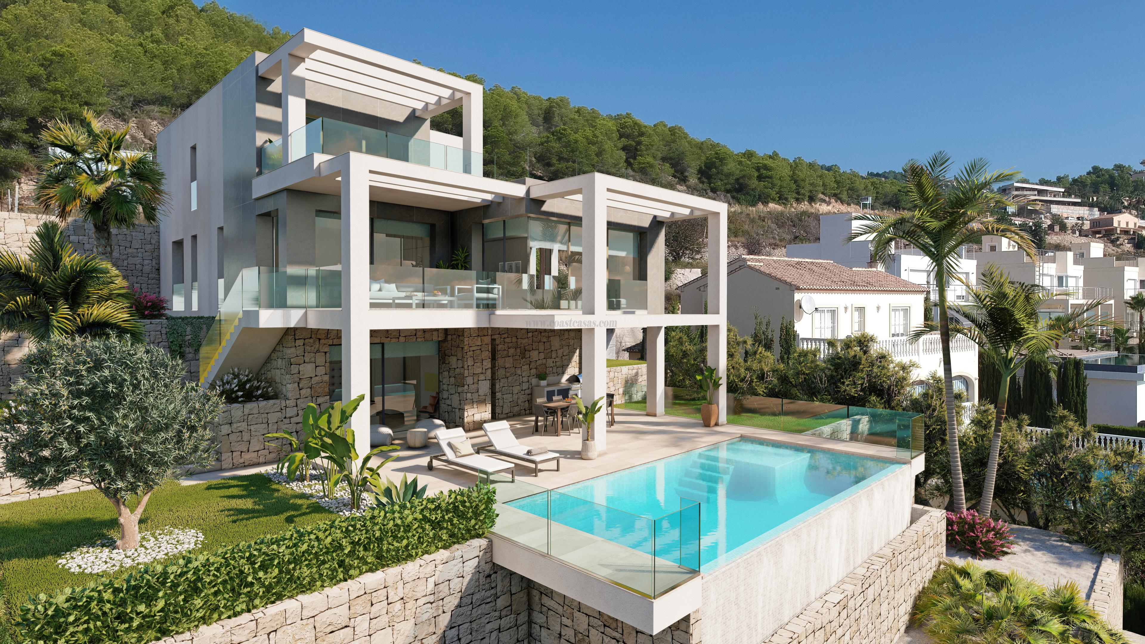 For sale of villa in Calpe