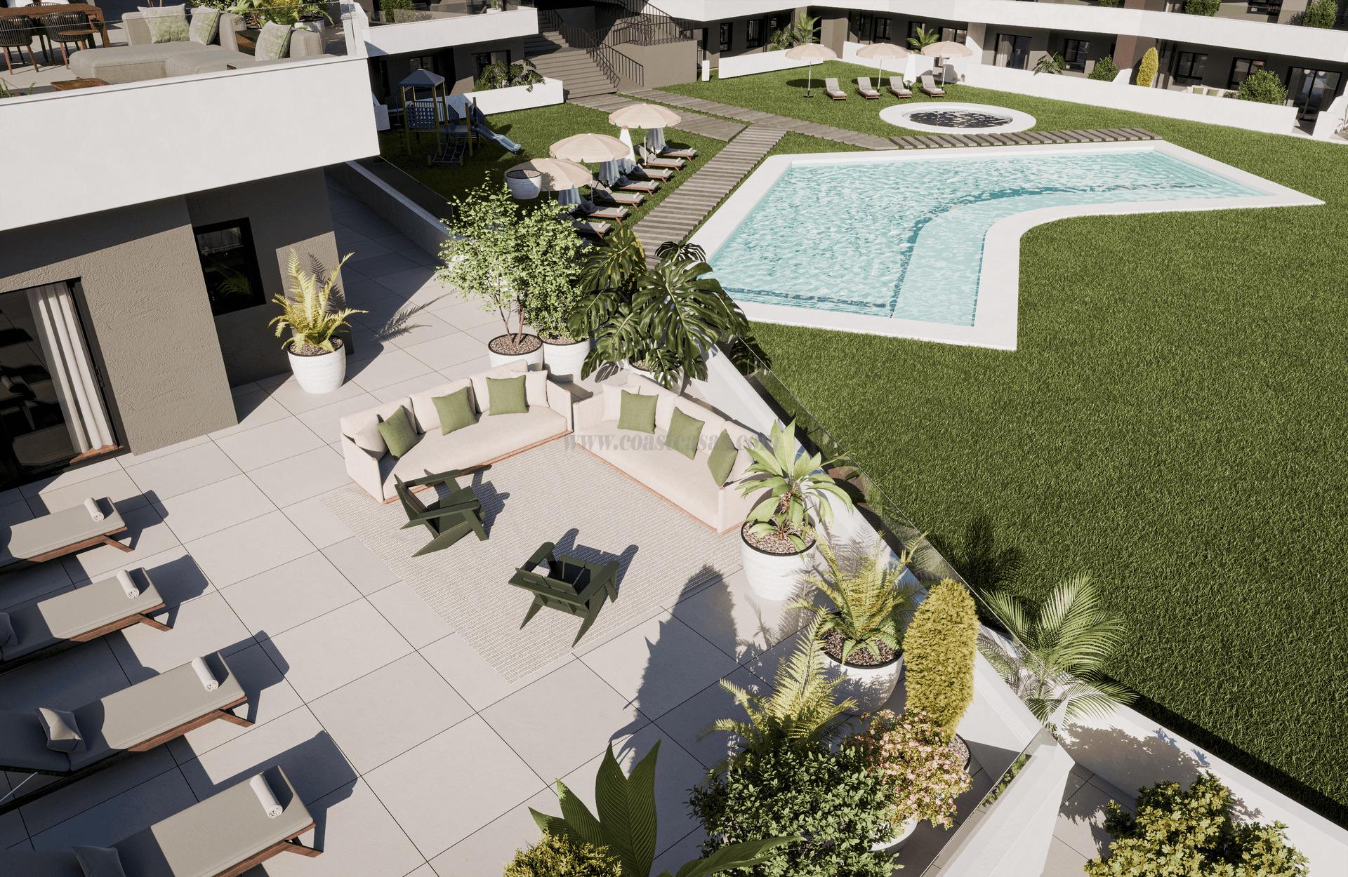 For sale of flat in San Miguel de Salinas