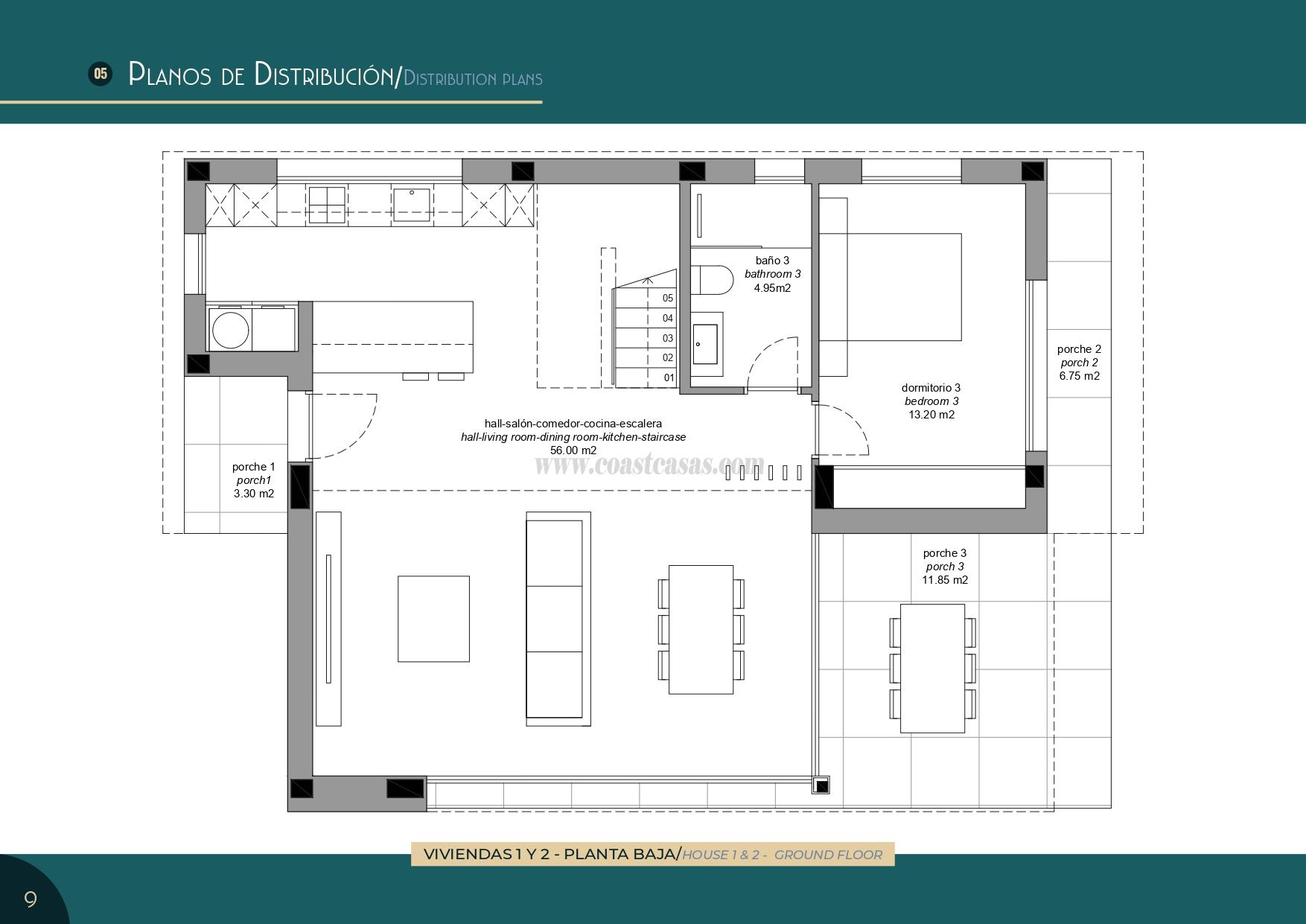Zu verkaufen von villa in
 Villajoyosa