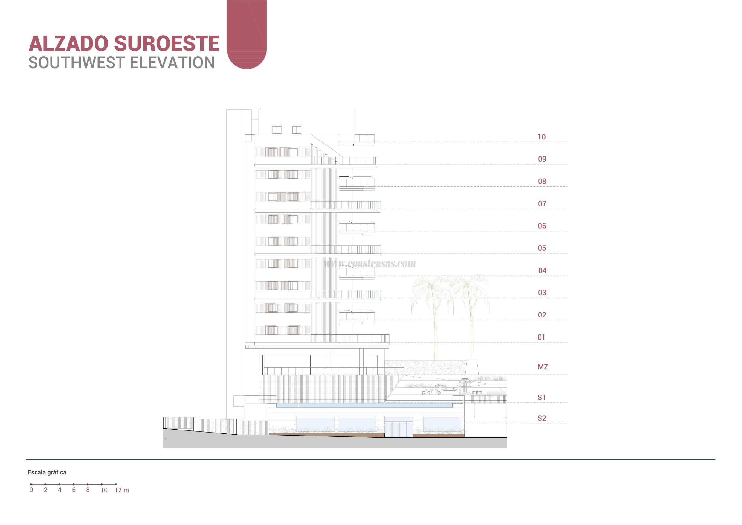 For sale of apartments in Calpe