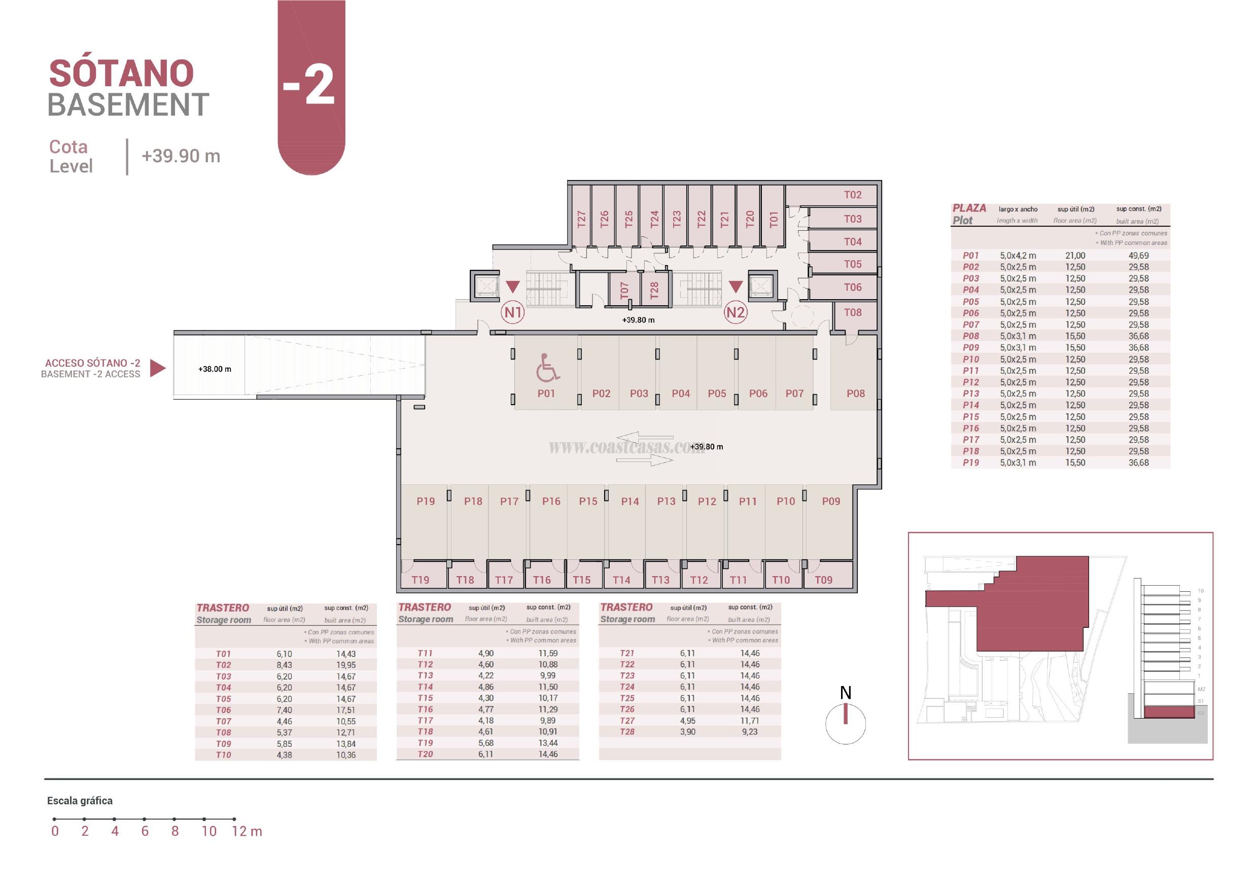 For sale of apartments in Calpe