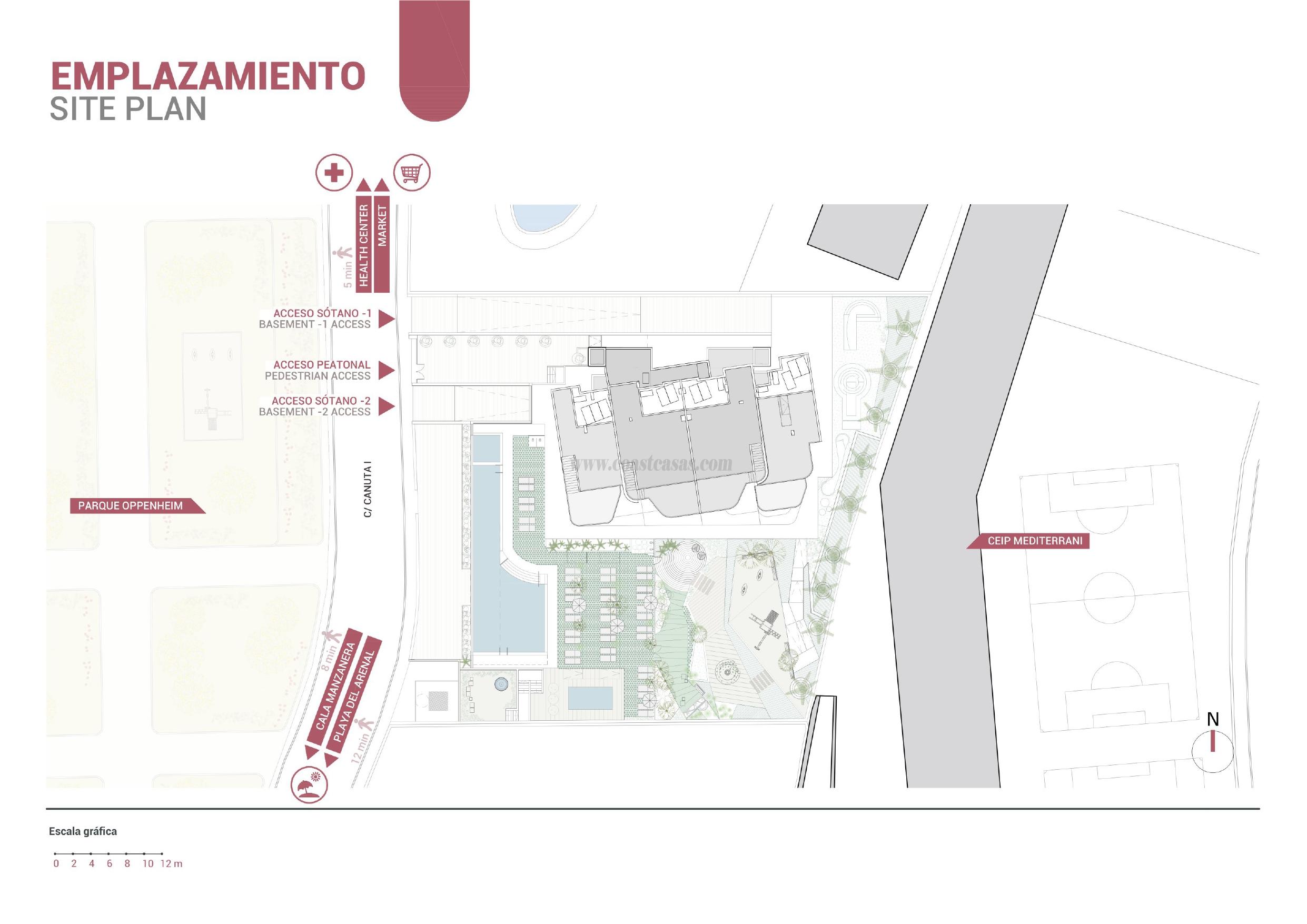 For sale of apartments in Calpe