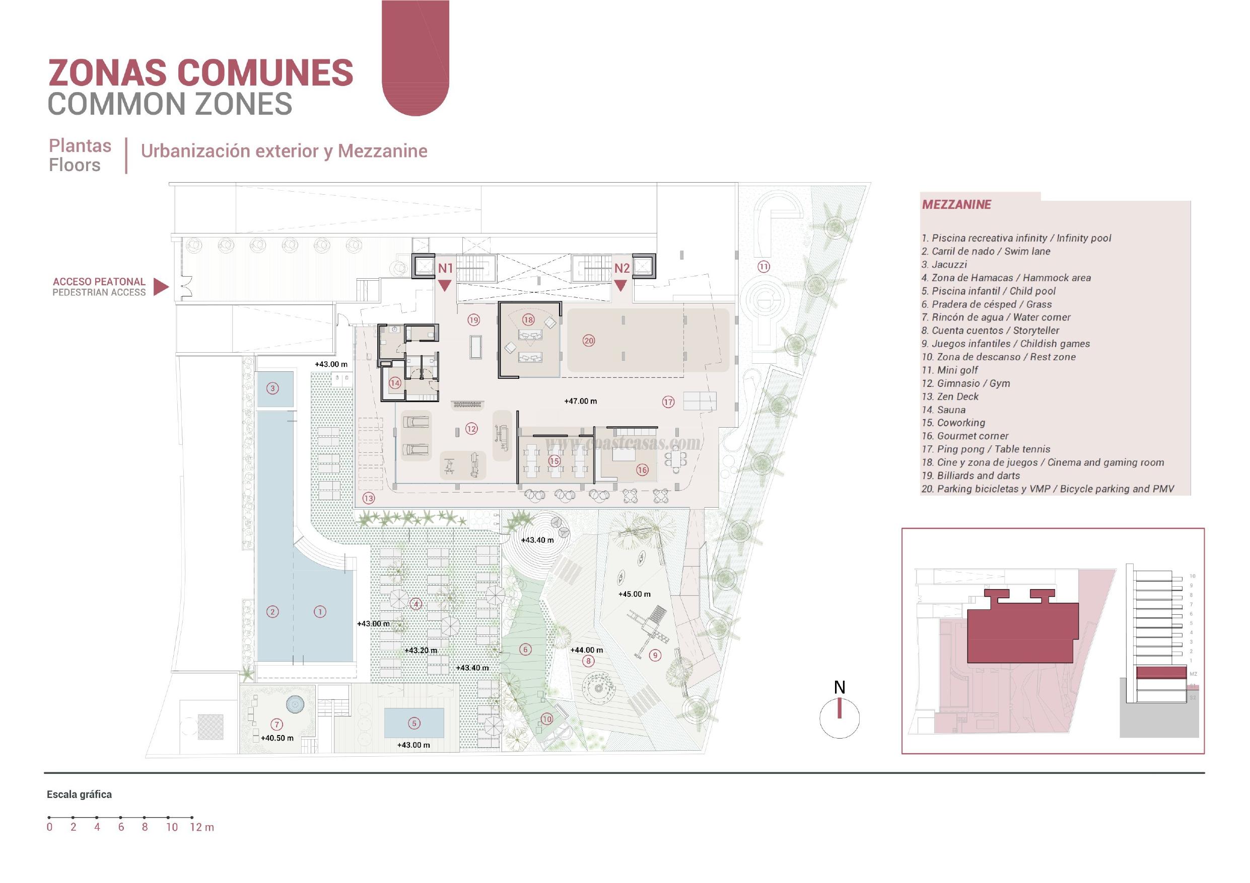 For sale of apartments in Calpe