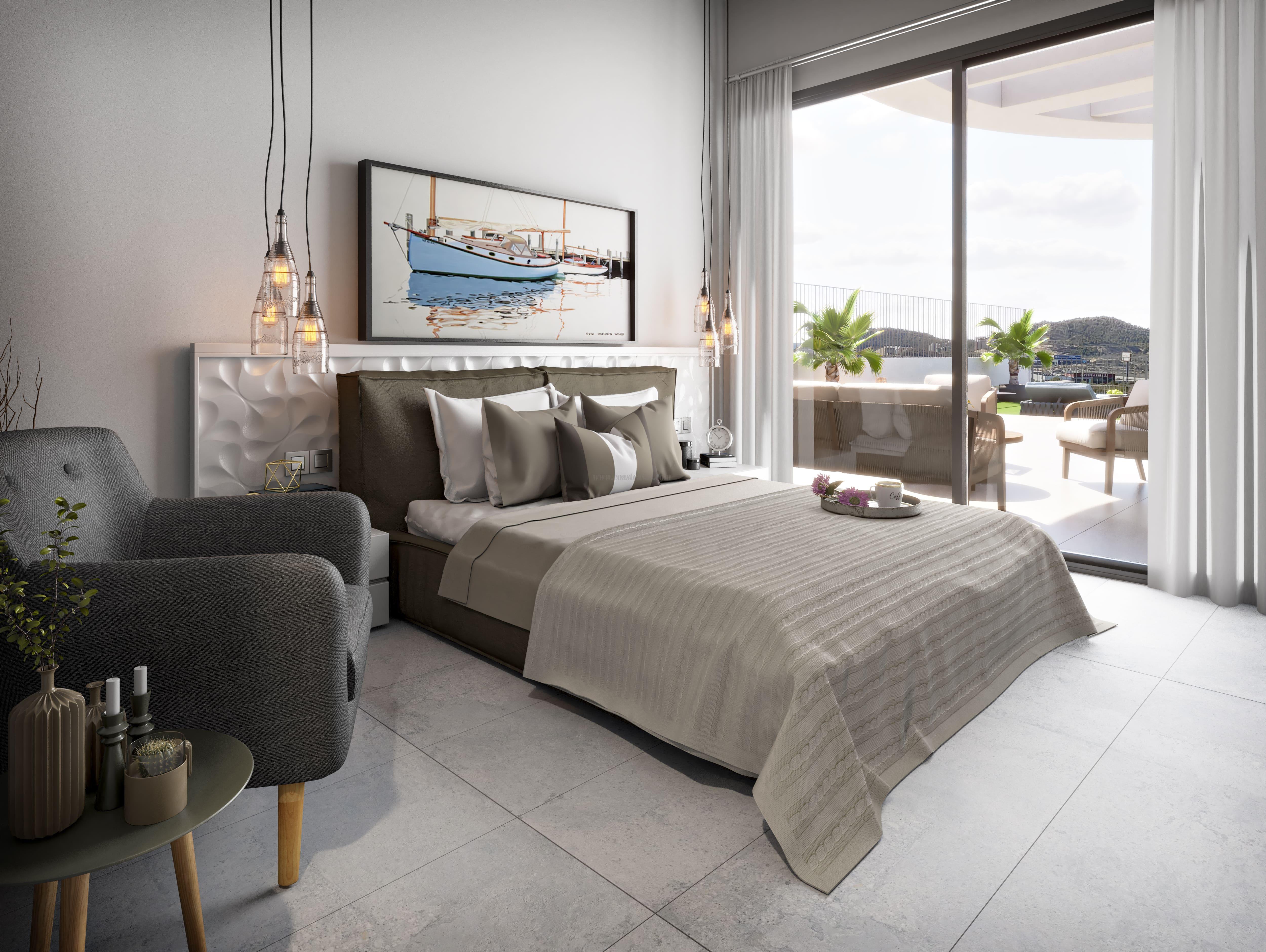 For sale of apartments in Finestrat