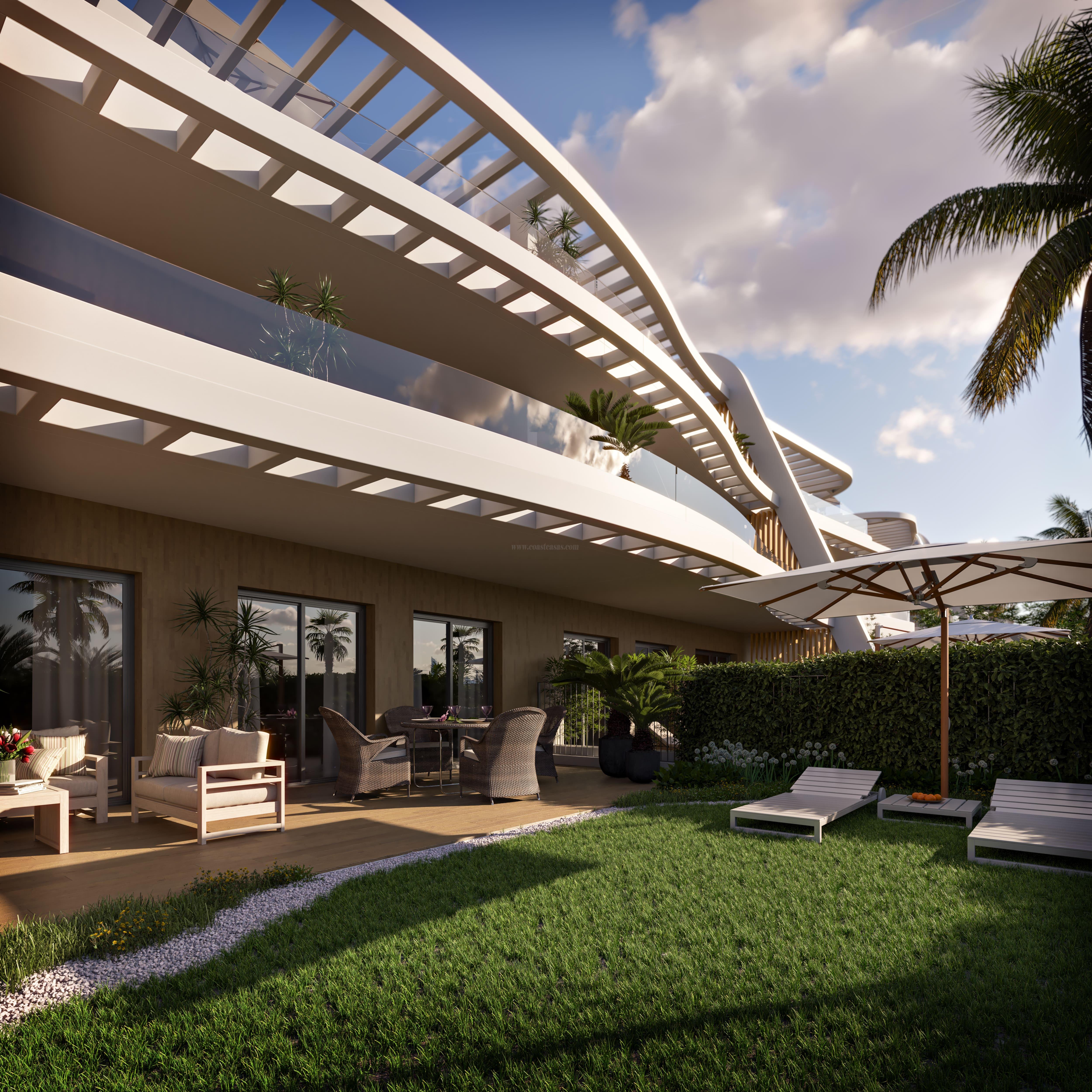 For sale of apartments in Finestrat