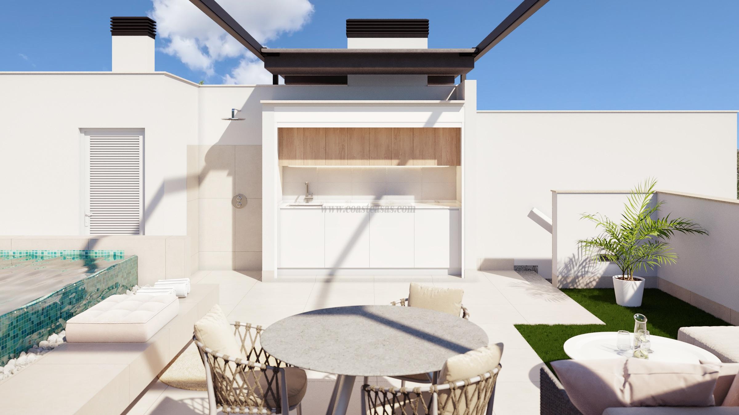 For sale of villa in Pilar de la Horadada