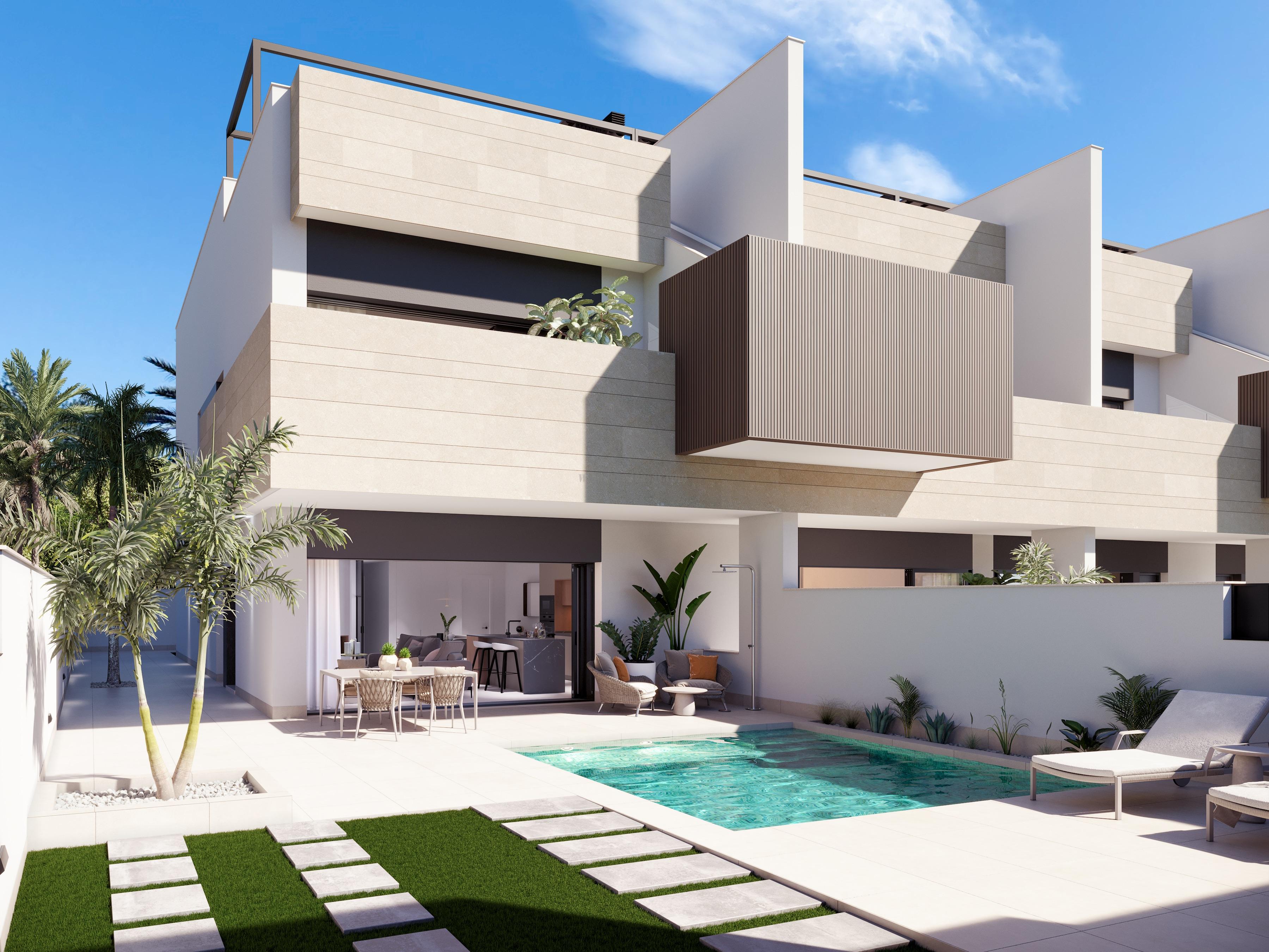 For sale of villa in Pilar de la Horadada