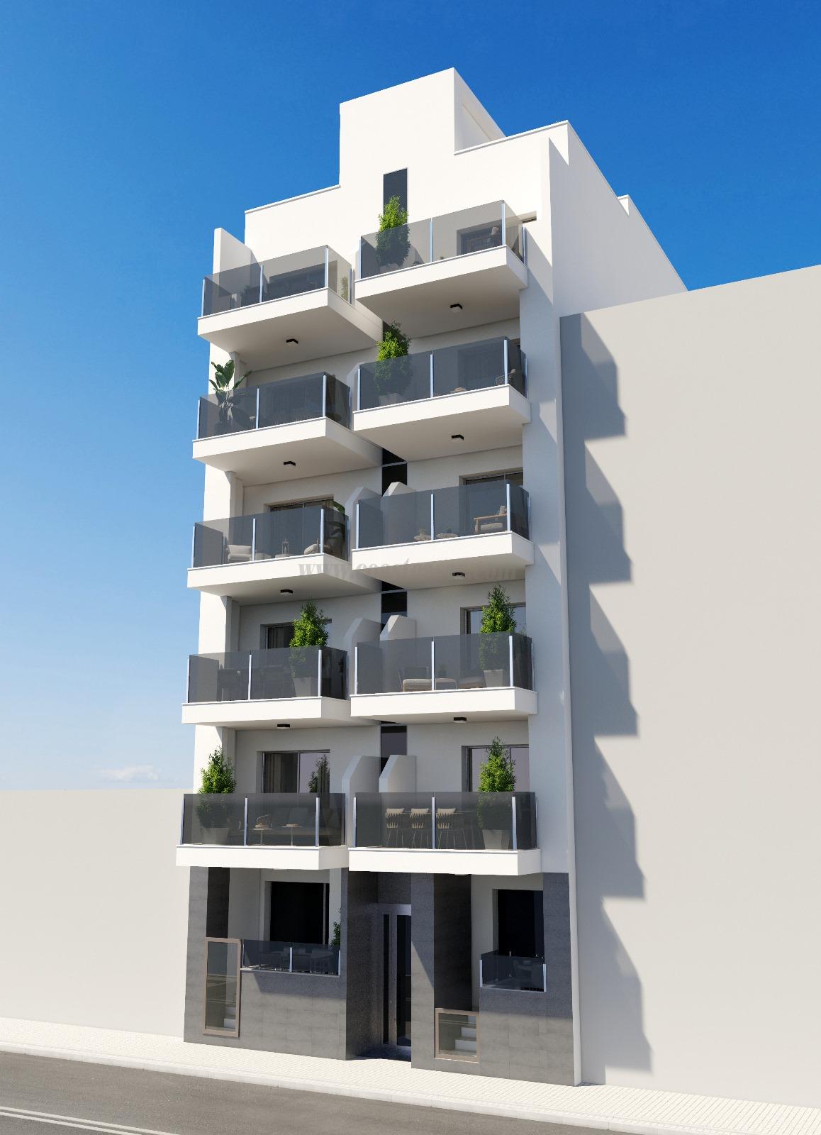 For sale of apartments in Torrevieja