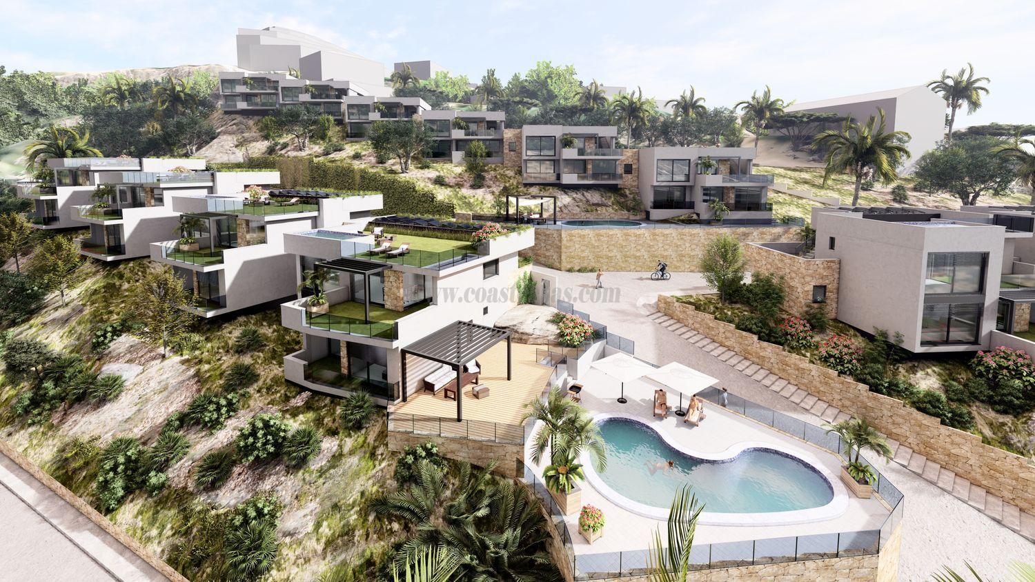 Zu verkaufen von chalet in
 Altea