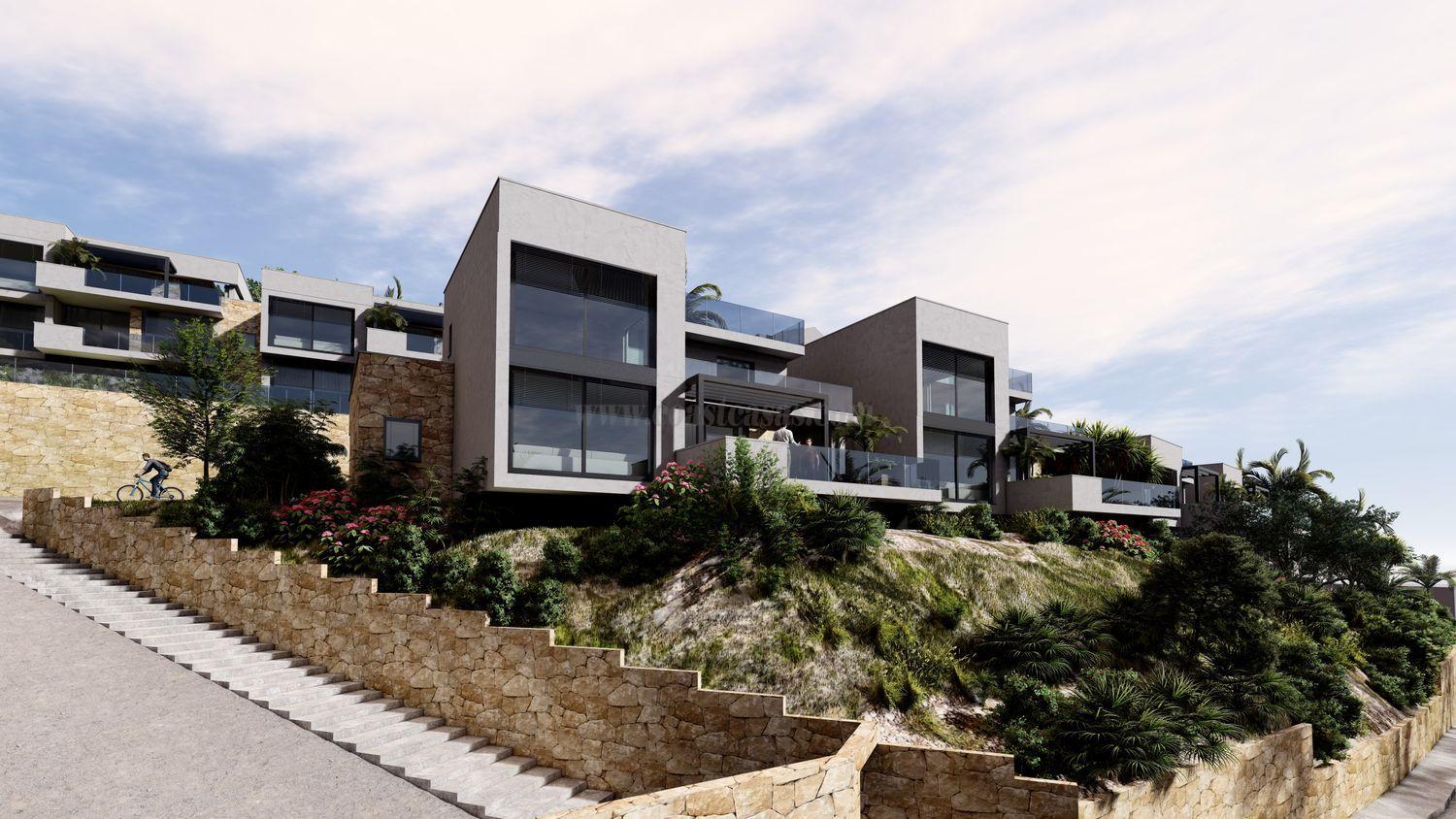 Zu verkaufen von chalet in
 Altea