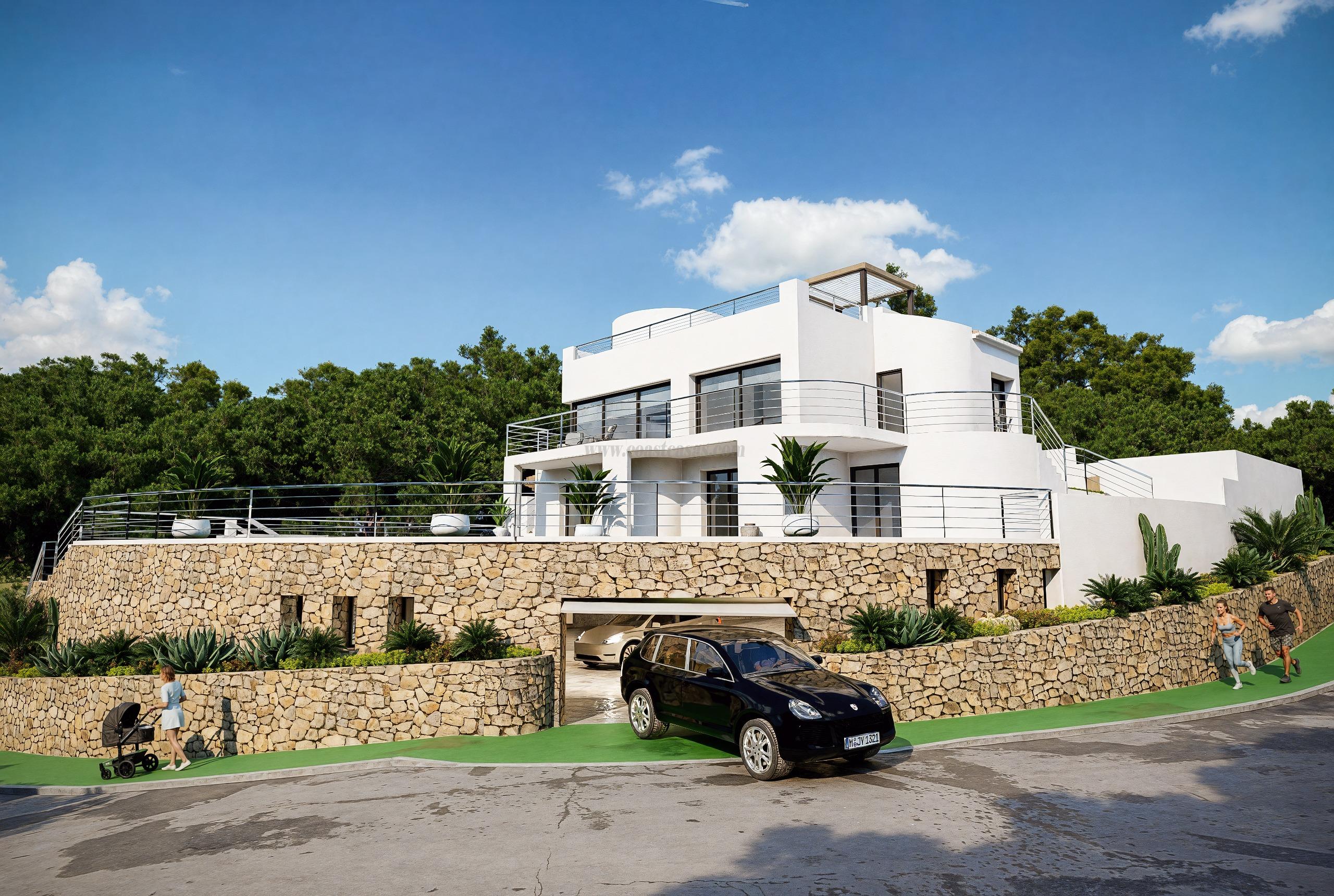 For sale of villa in Altea