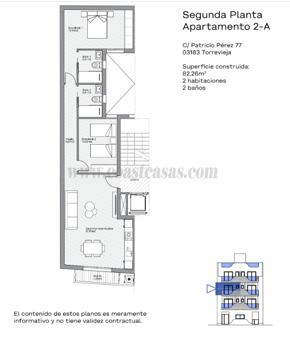 Venta de apartamento en Torrevieja
