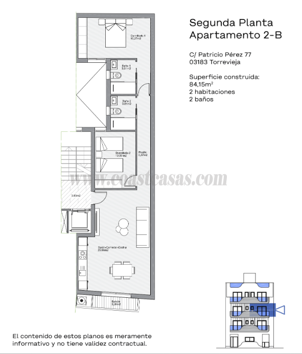 Venta de apartamento en Torrevieja