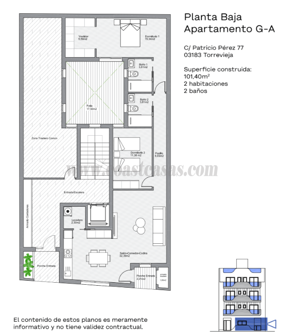 Venta de apartamento en Torrevieja