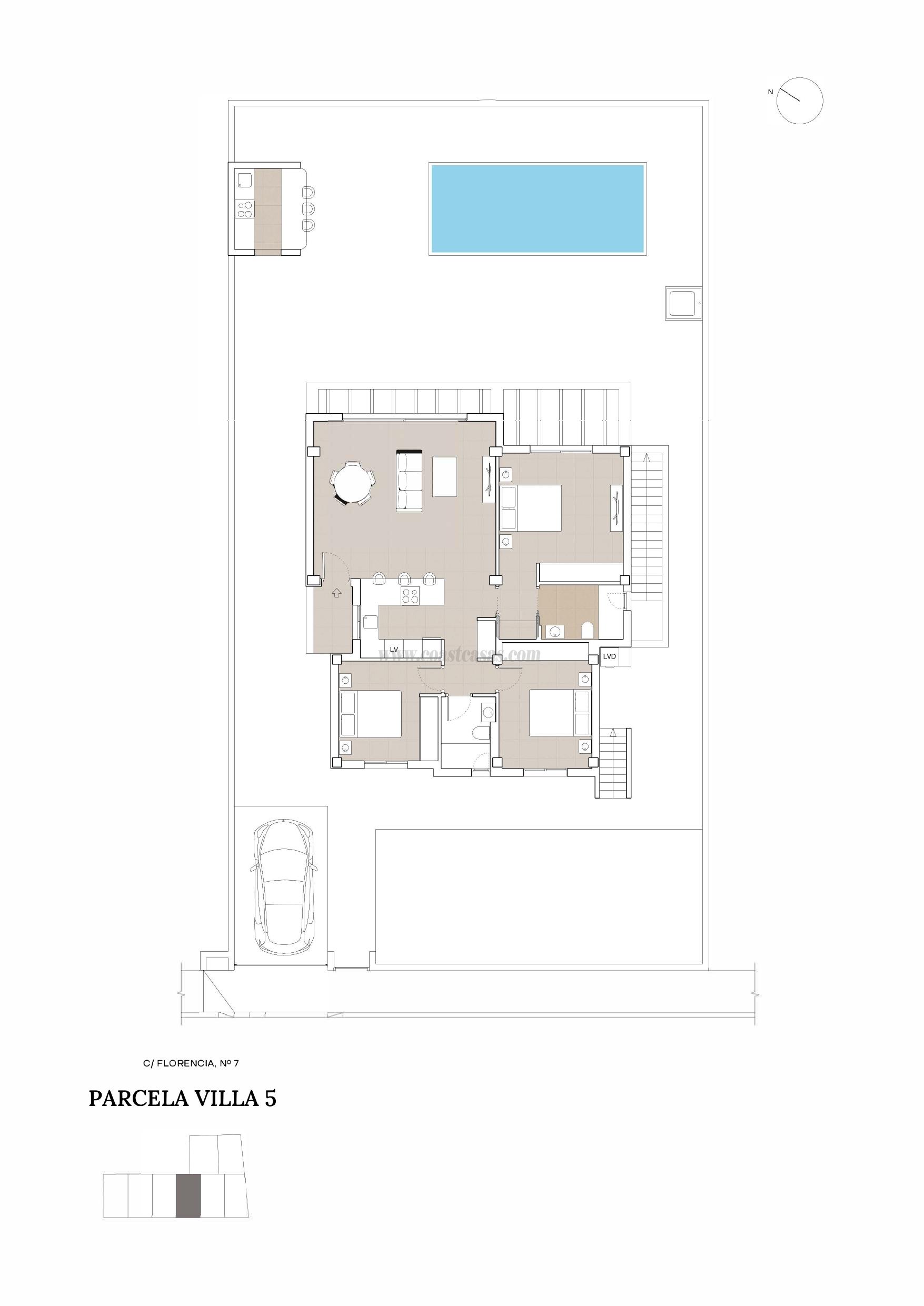 Venta de villa en Polop